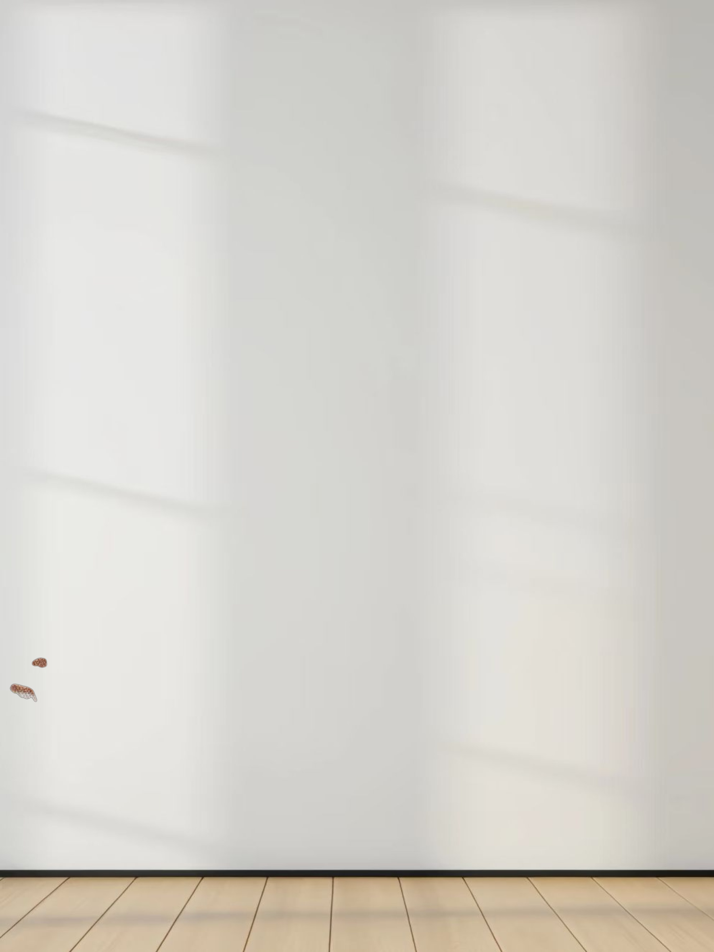 Printed Modal Tee-Tan Branches