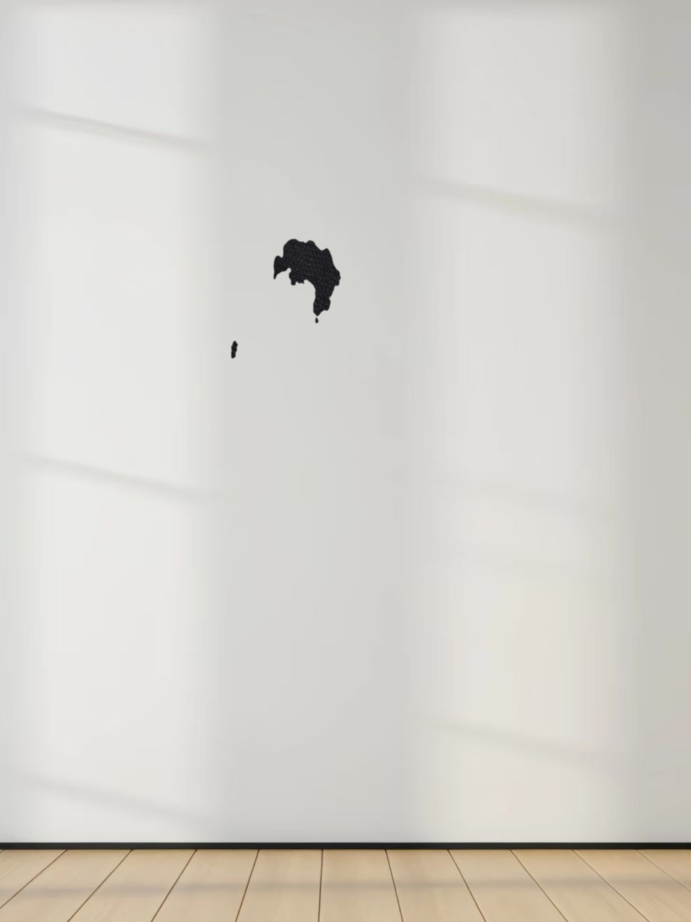 Scallop Edge Collar Sweater-Black