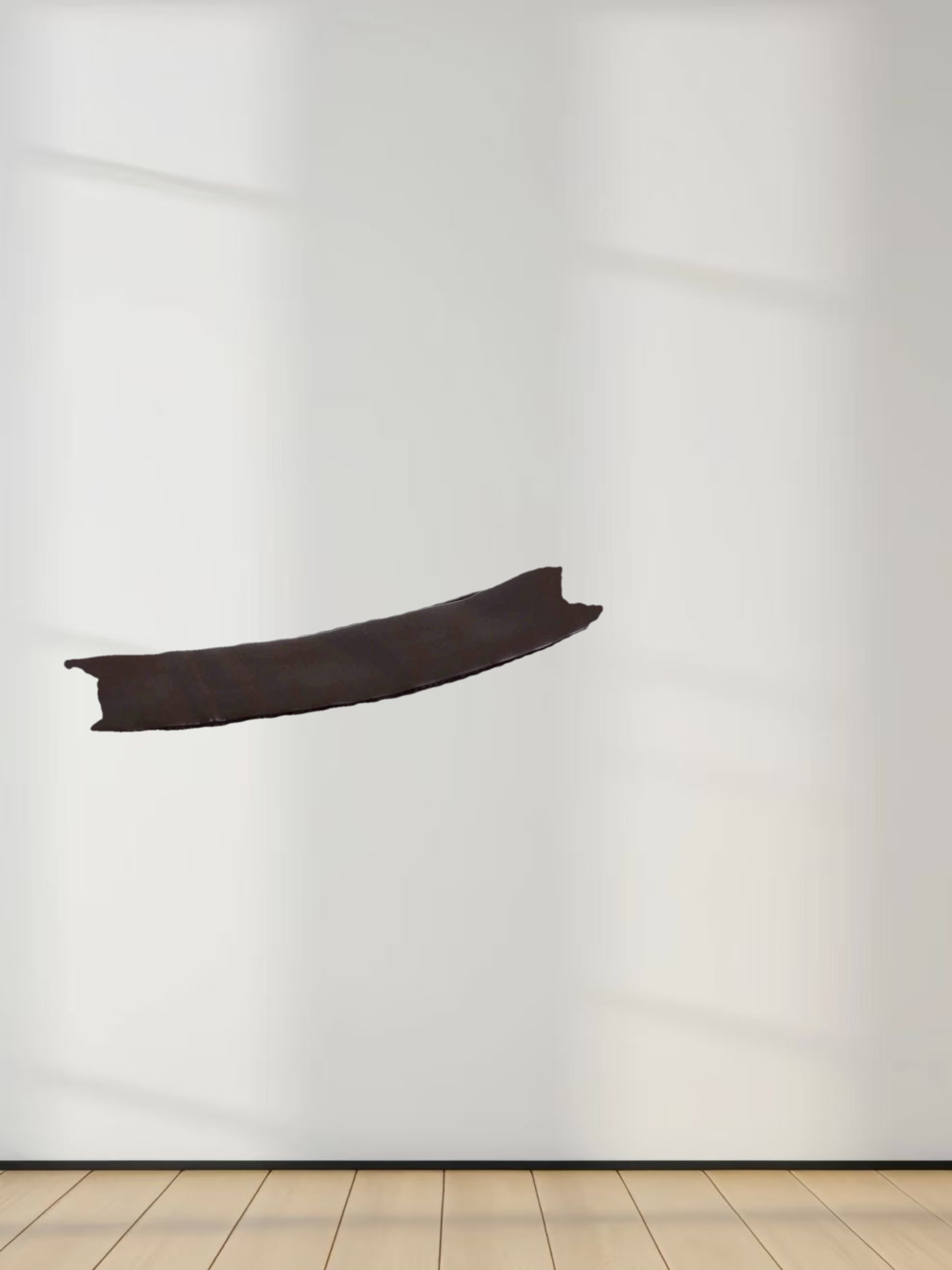 Accordion Pleated Faux Leather Skirt-Brown