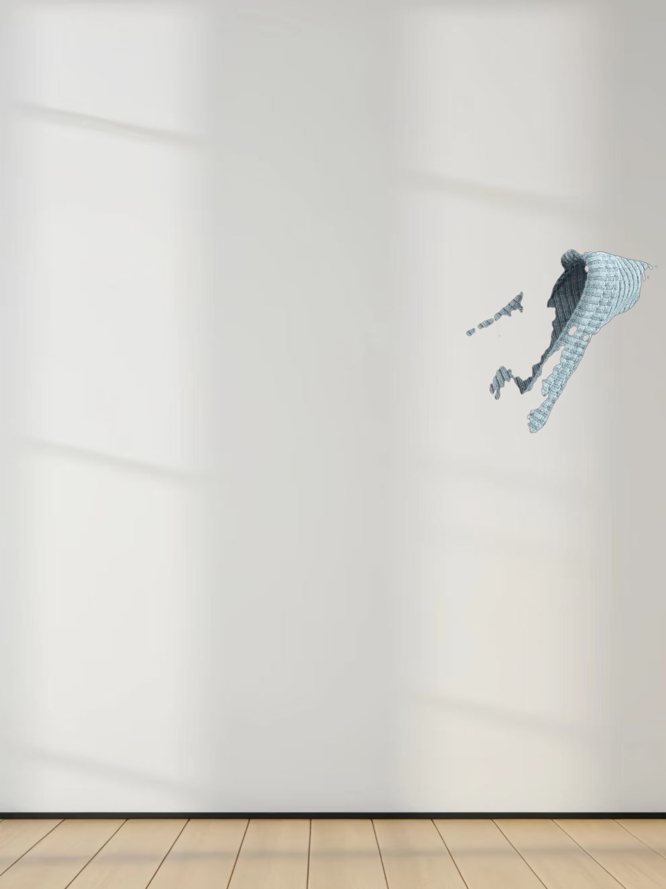 CREW RIBBED DOLMAN-HEATHER GREEN