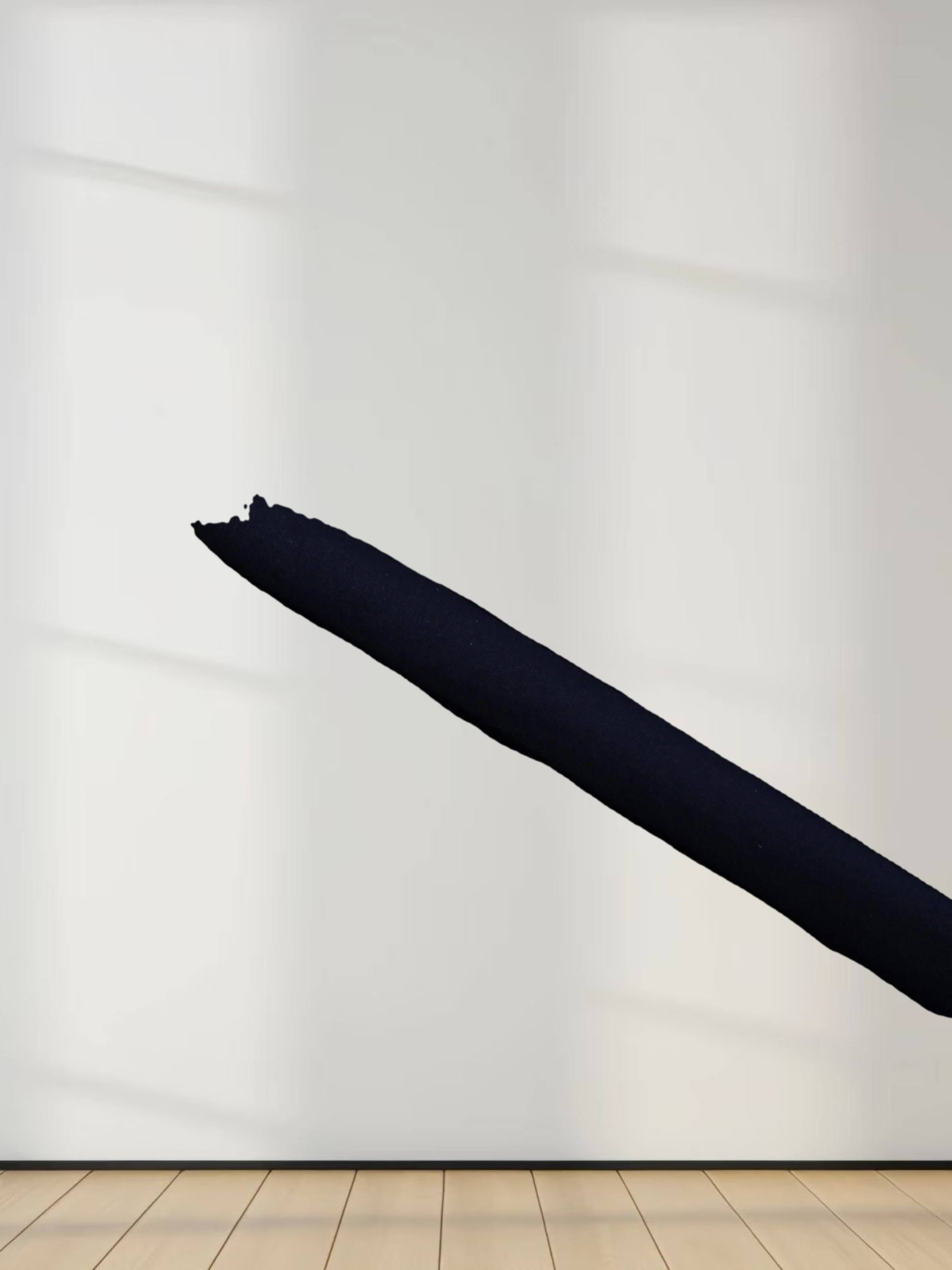 Cotton Pleated Skirt-Navy