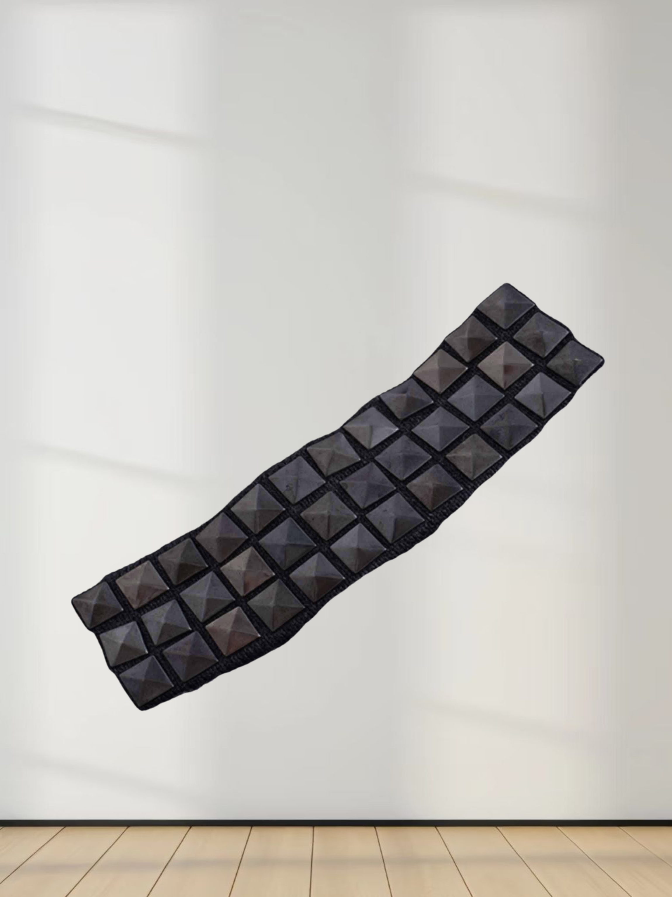 Waffle Pocket Sweater-Black