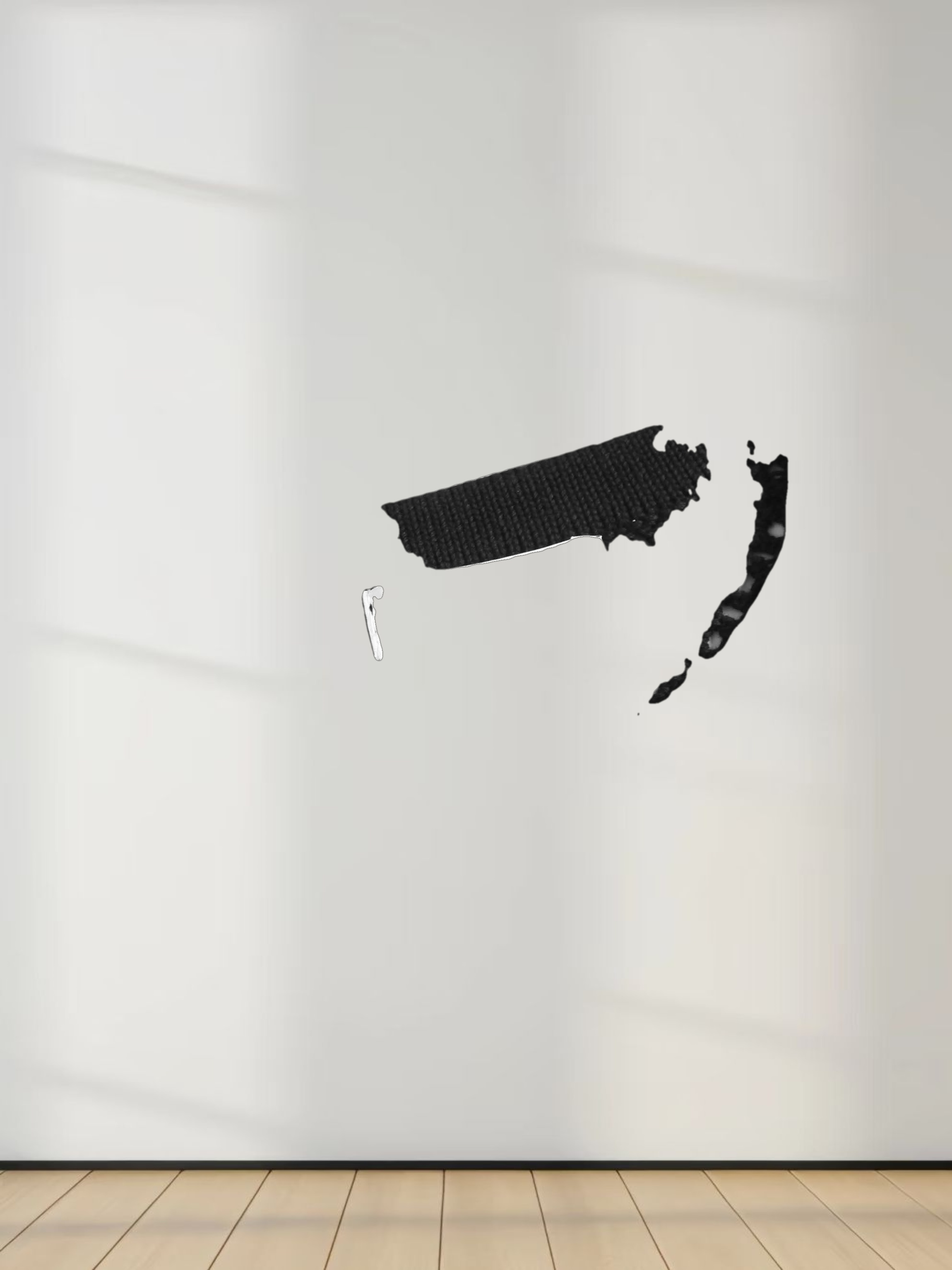 Crochet Knit Button Down Cardigan-Black