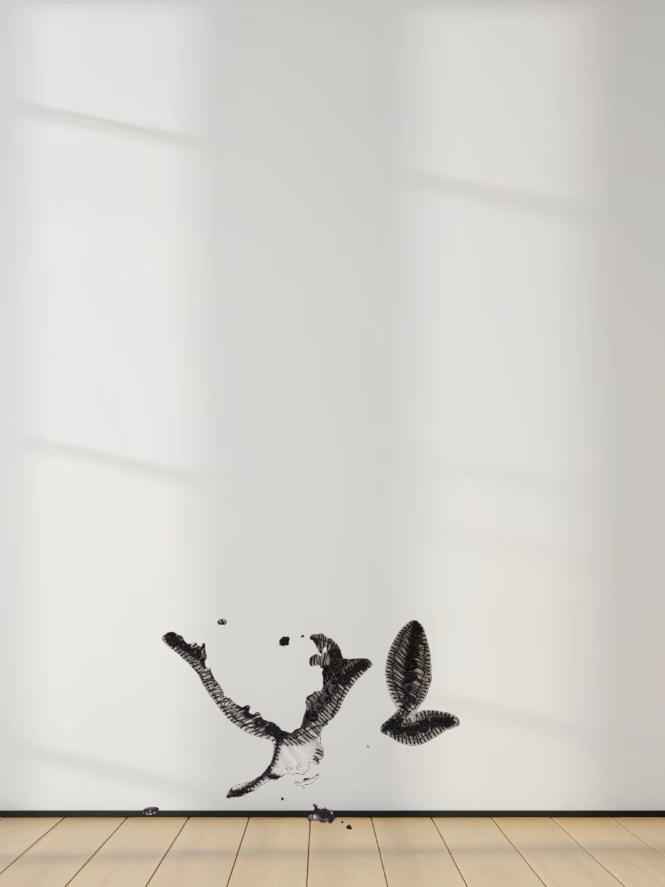 Empire Waist Puff Sleeve Dress-Cream