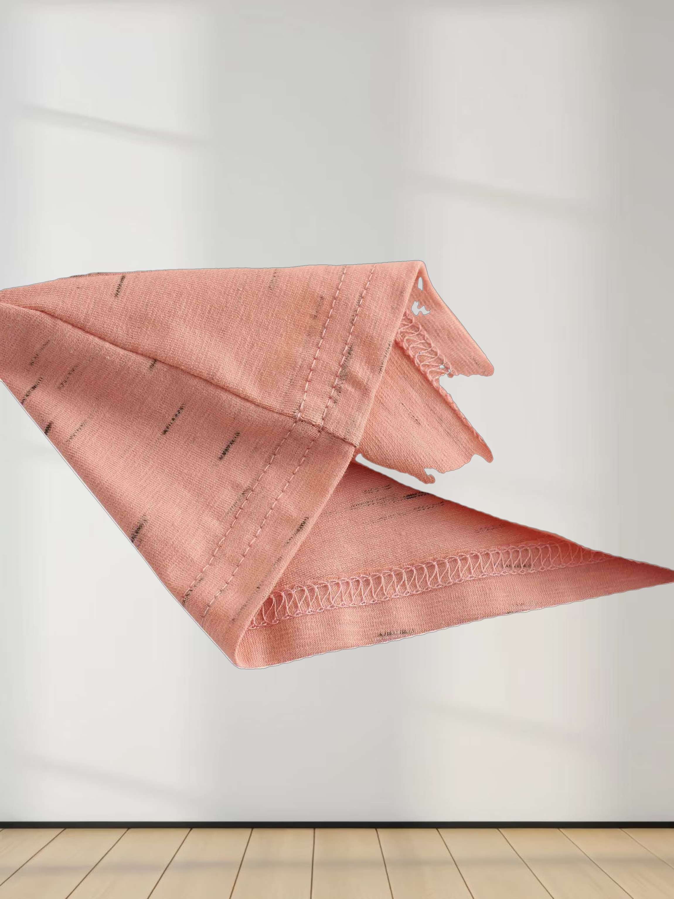 Spaced Dyed Tee-Coral