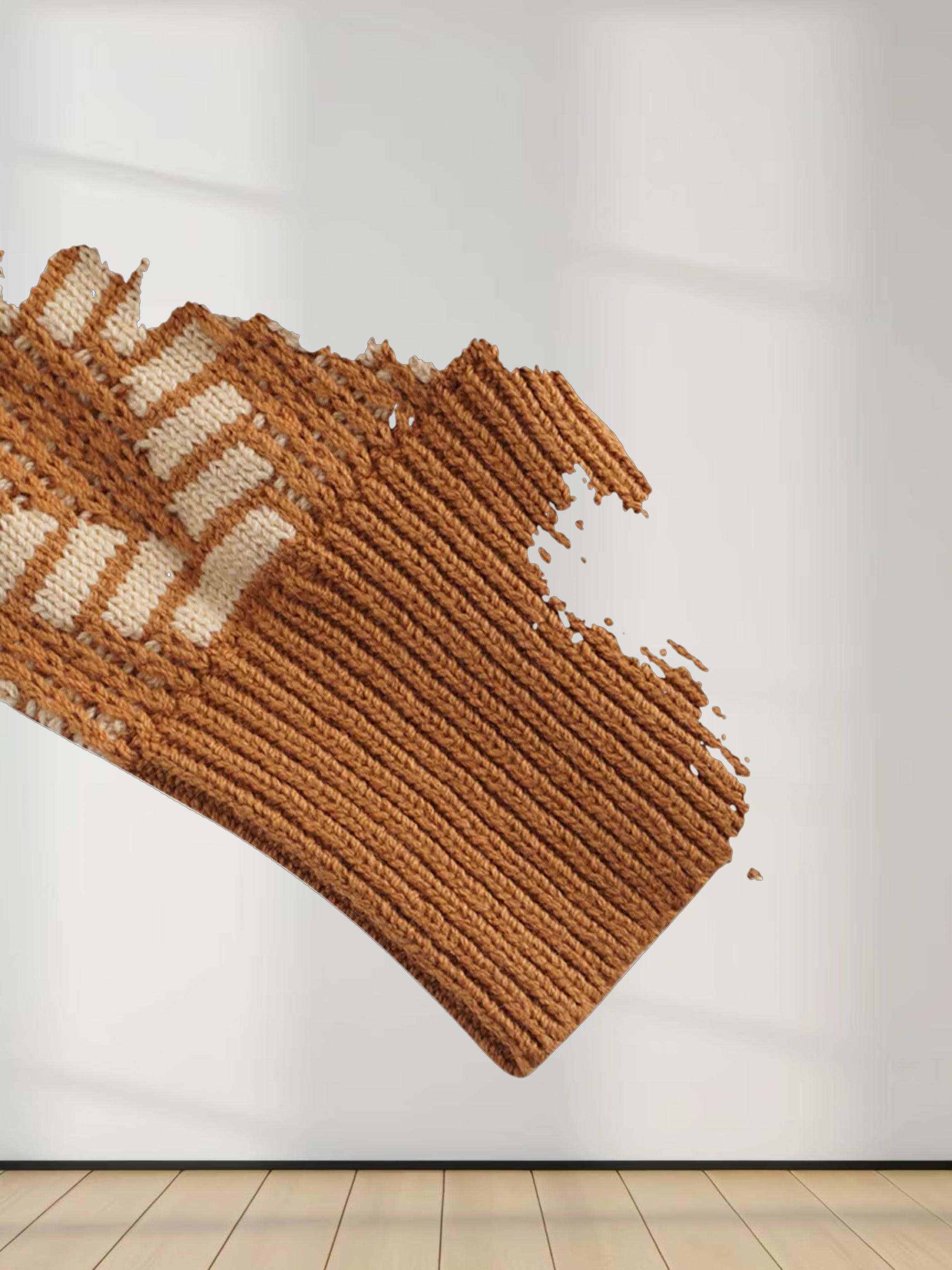 Half Zip Shawl Collar Sweater-Diamond Design