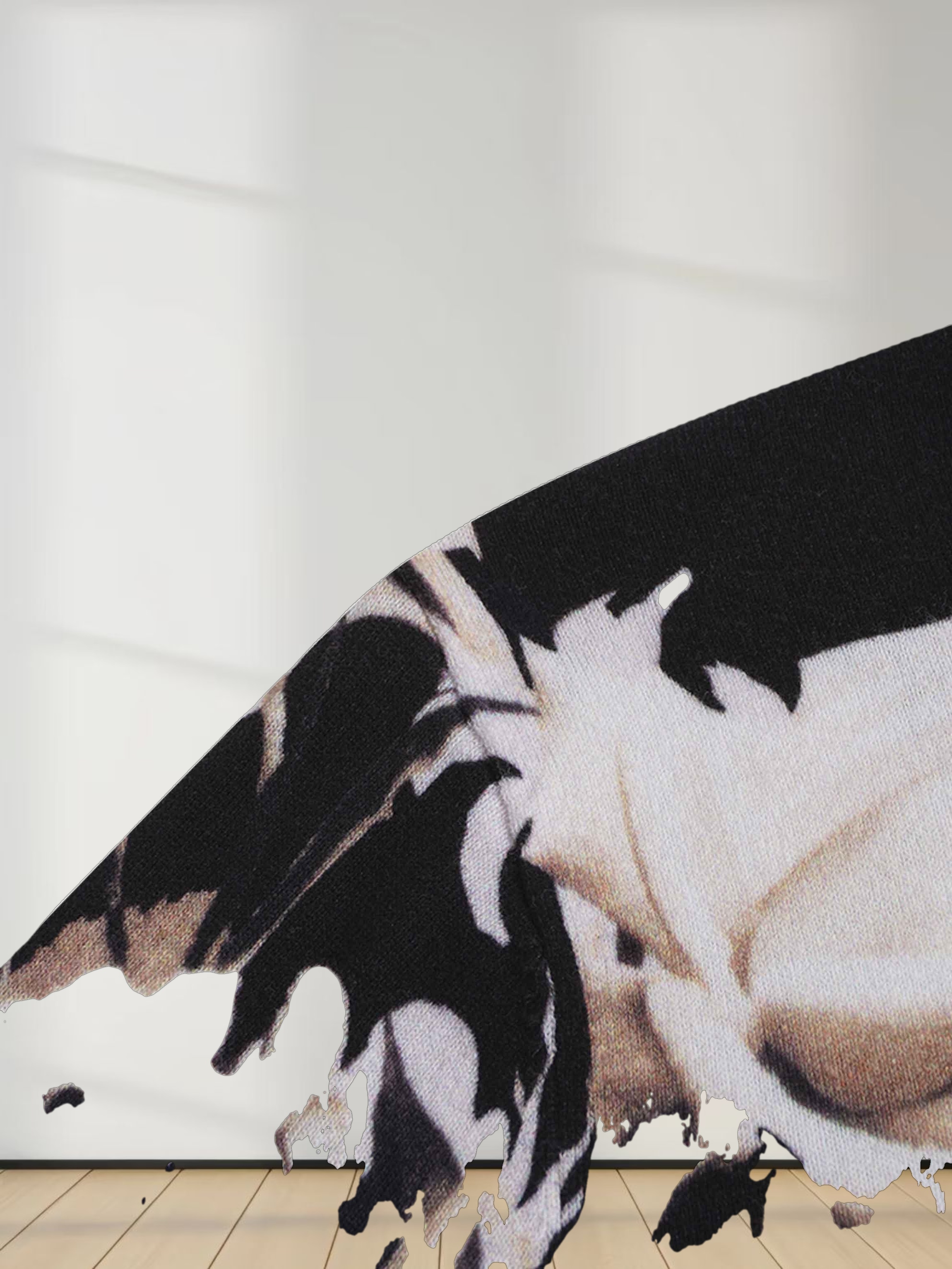 Printed Sweater-Gold Floral