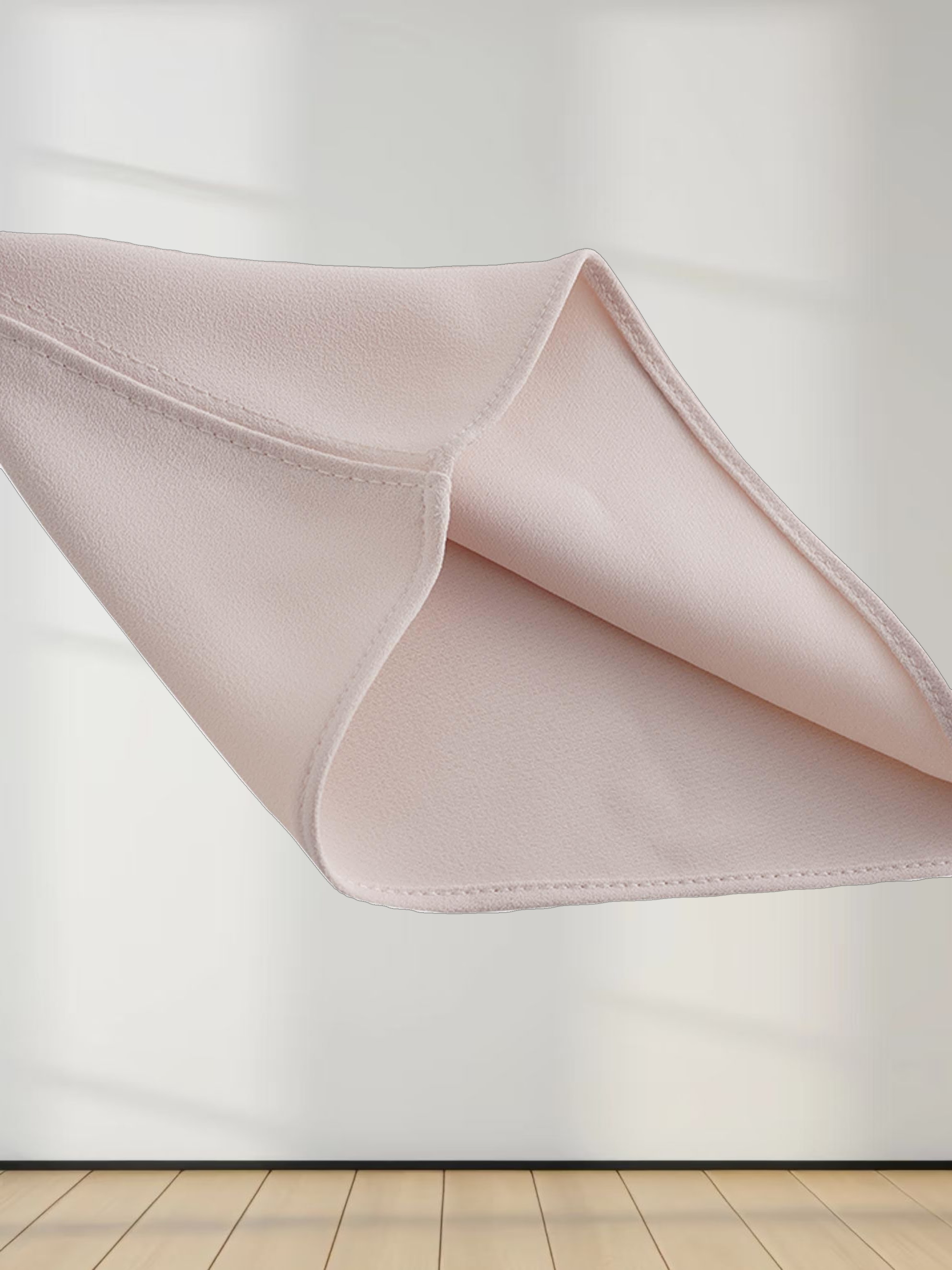 Crepe Slip Dress-Pink