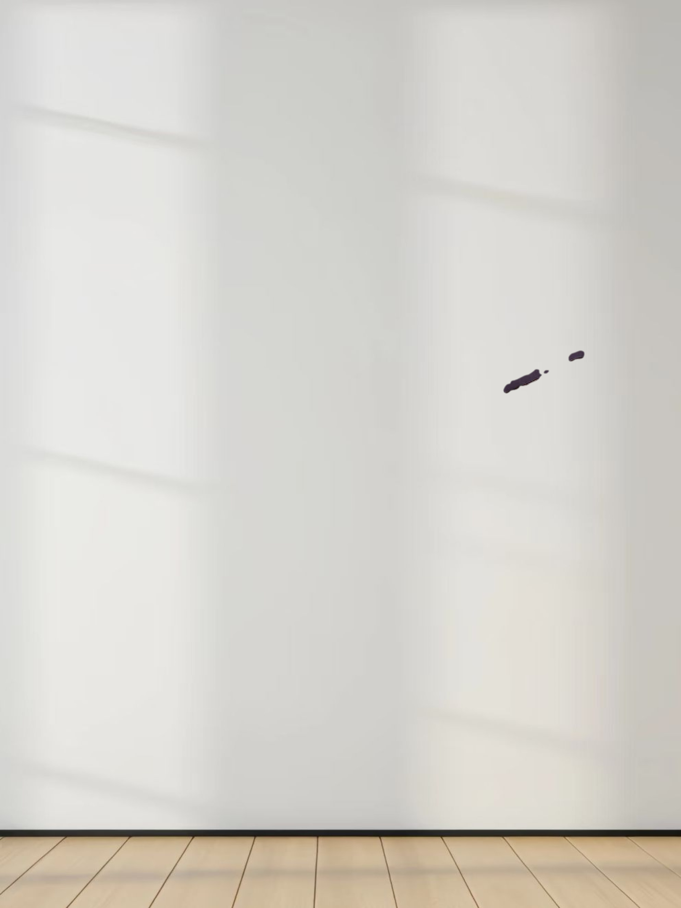 Ombre Faux Wrap Skirt - Brown