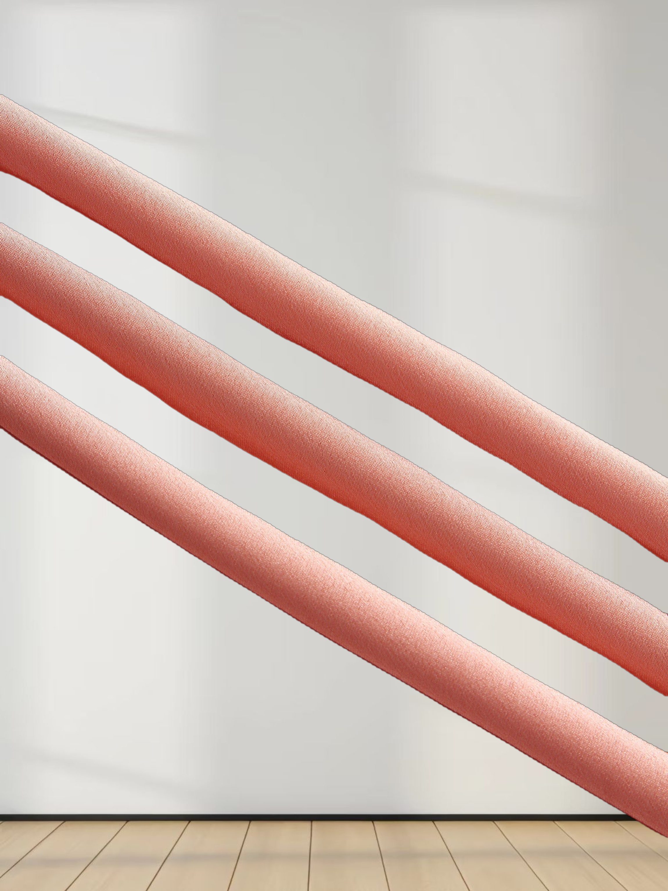 Micro Pleat Dress-Peach