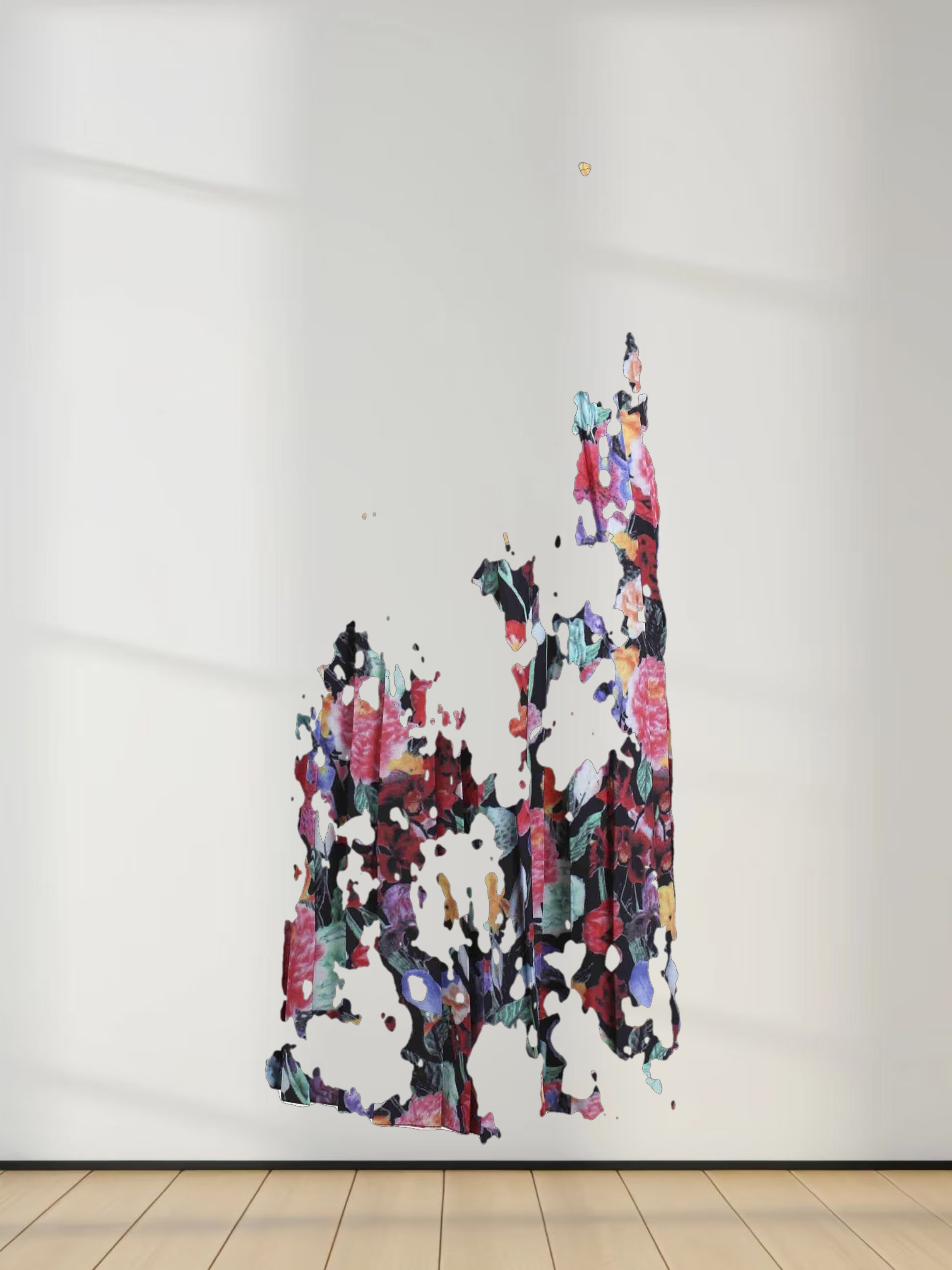 Covered Band Pleated Skirt 37