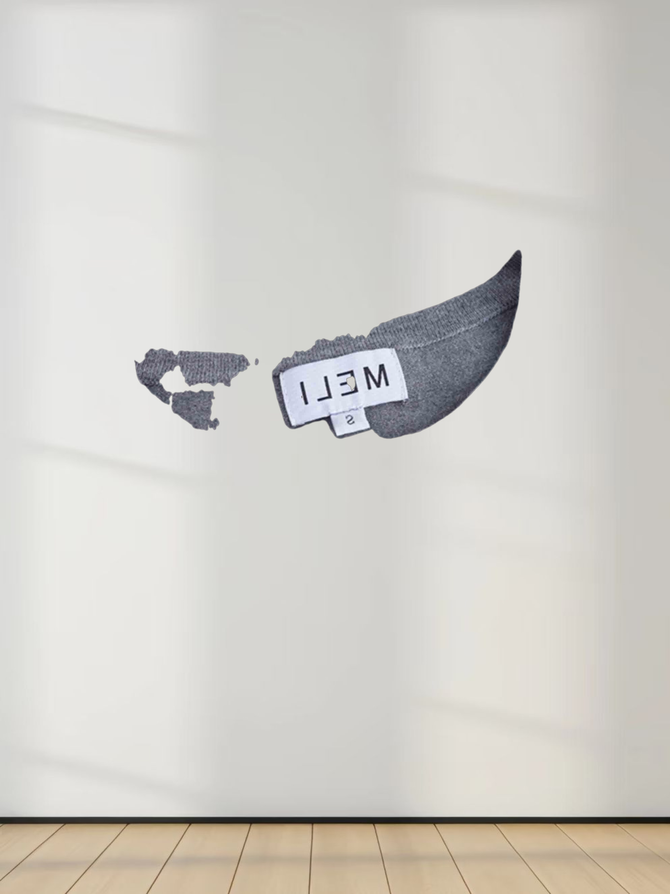 Basic Crew Sweater LS-Heathered Grey