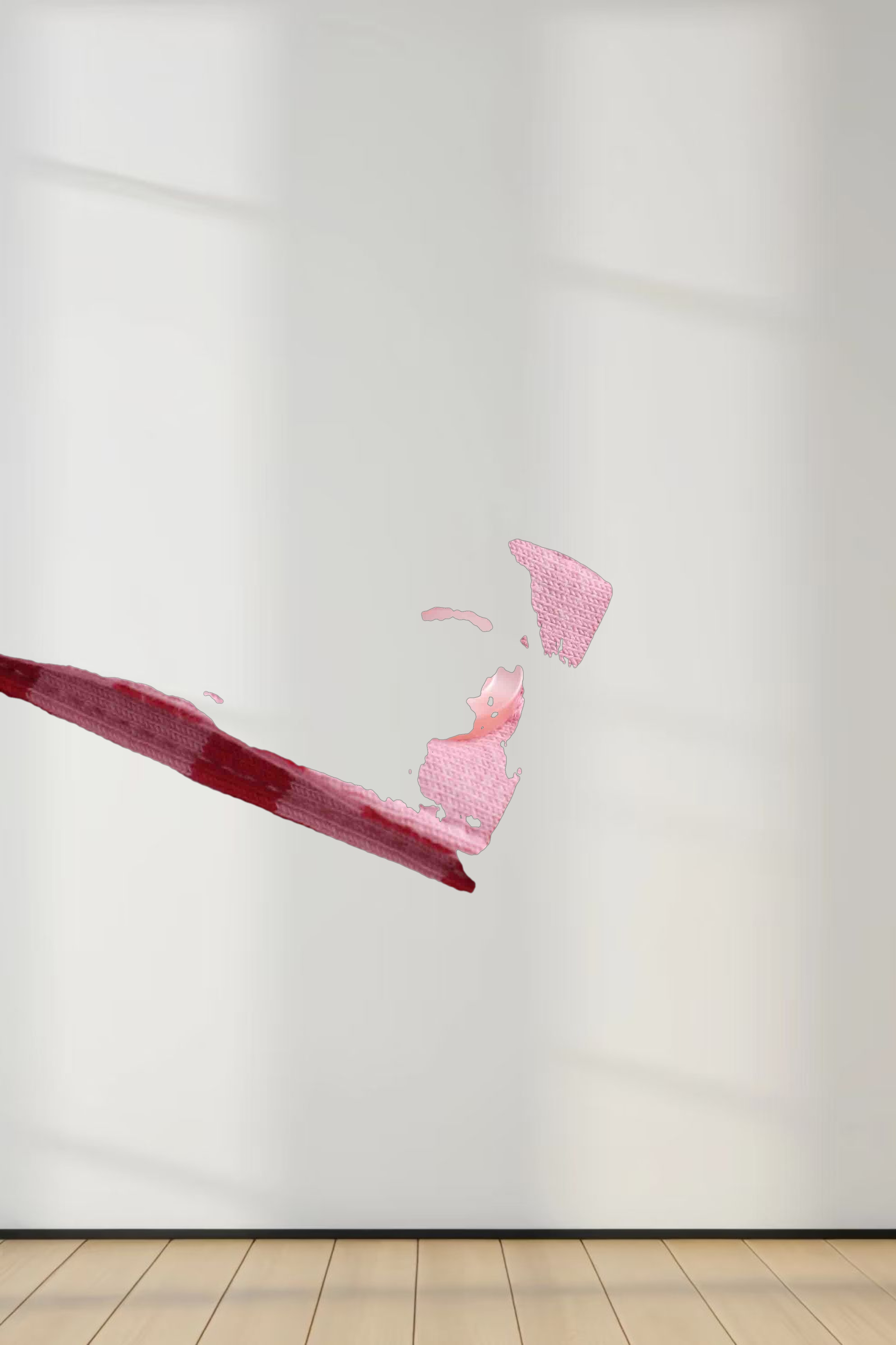 Collared Bomber Tee-Pink/Raspberry