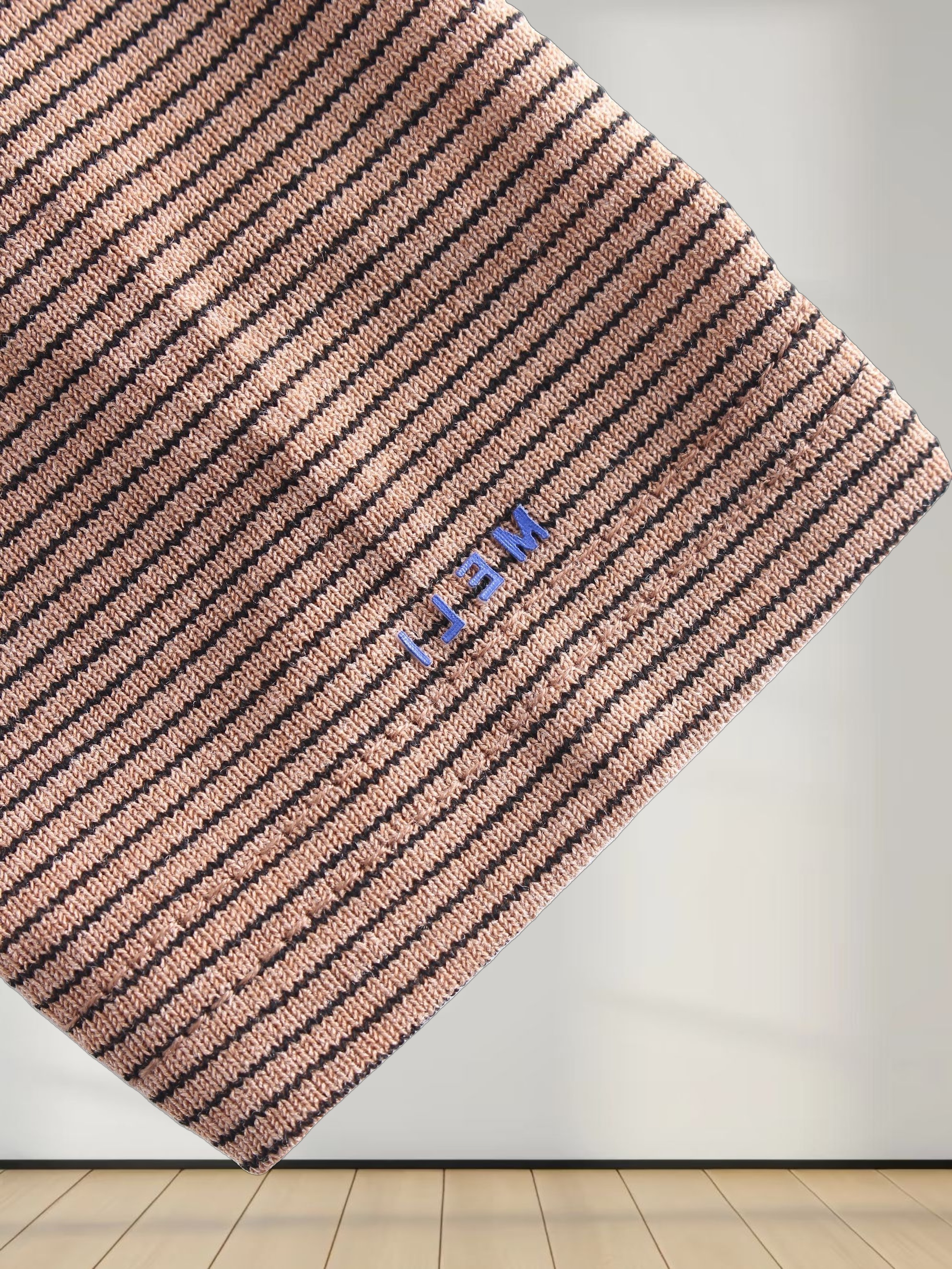 High Low Tee-Brown/Black