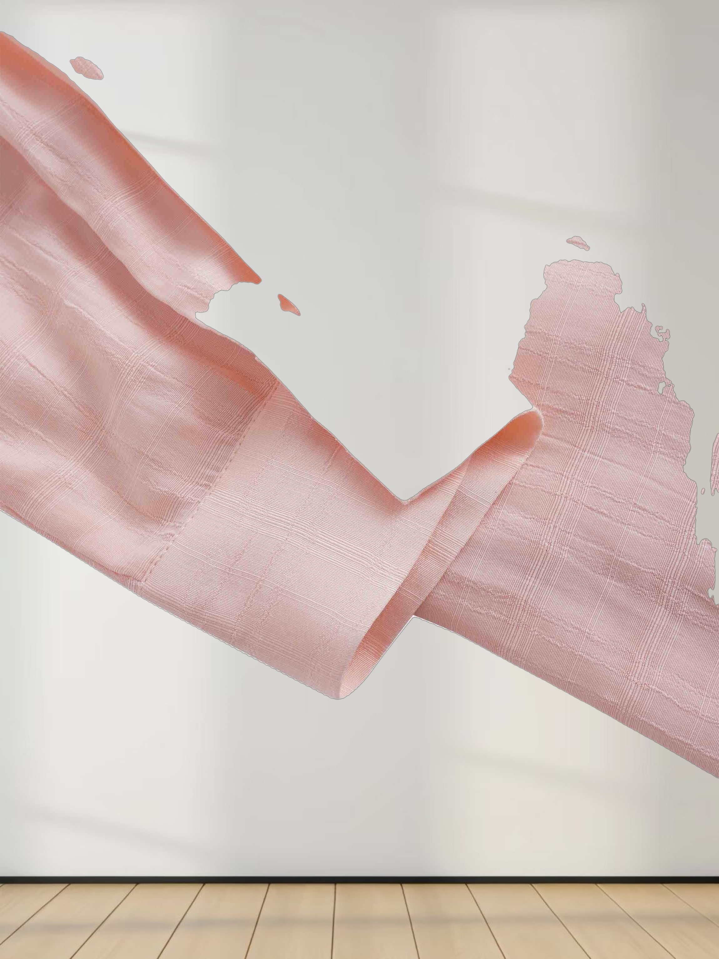 Collared A-Line Shirtdress-Pink Plaid