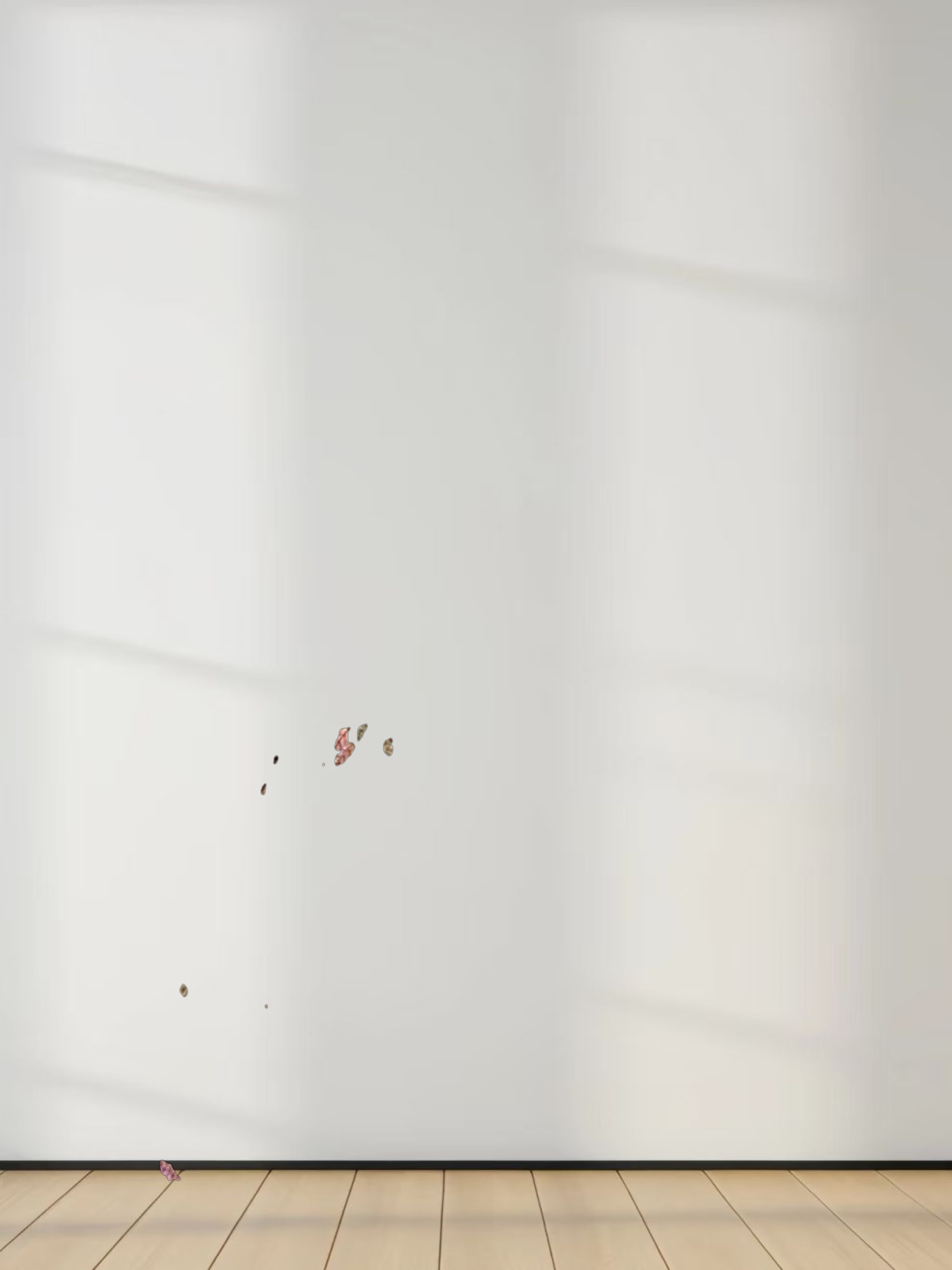 Printed Cable Knit Sweater-Pastel Ombre