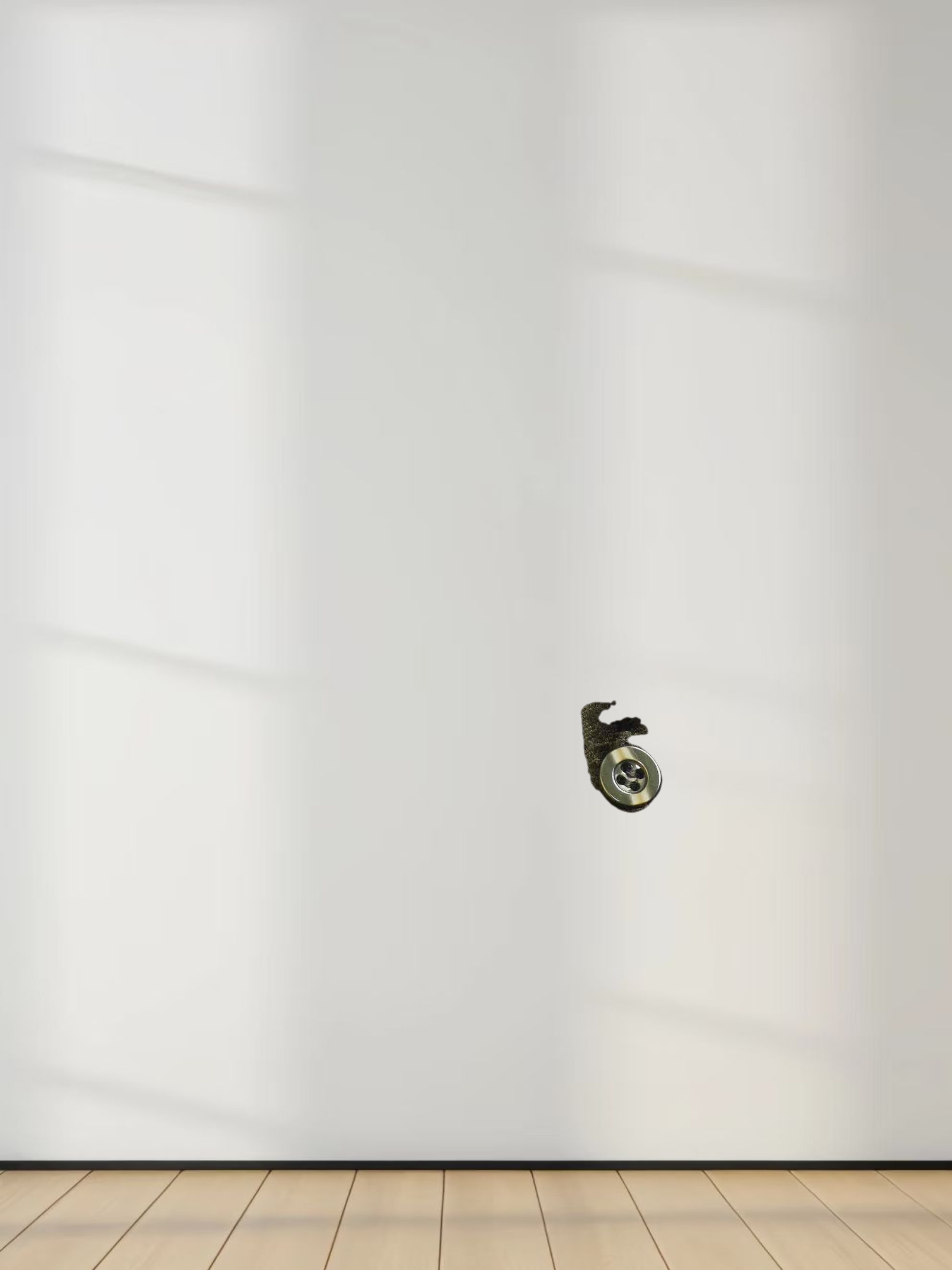 Velour Button Down Crew Cardigan-Green