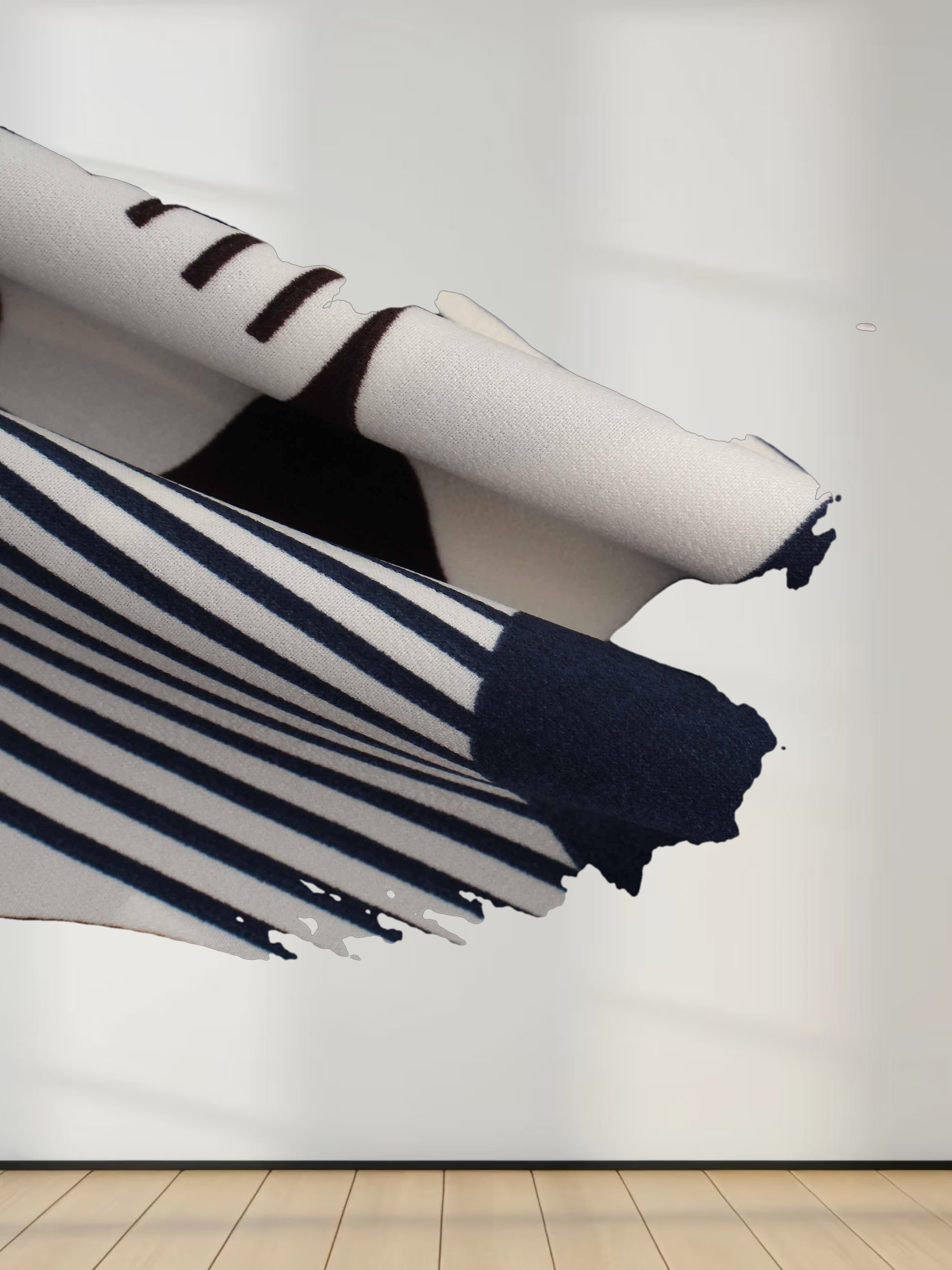 Puff Top Blouse-Geometric Design