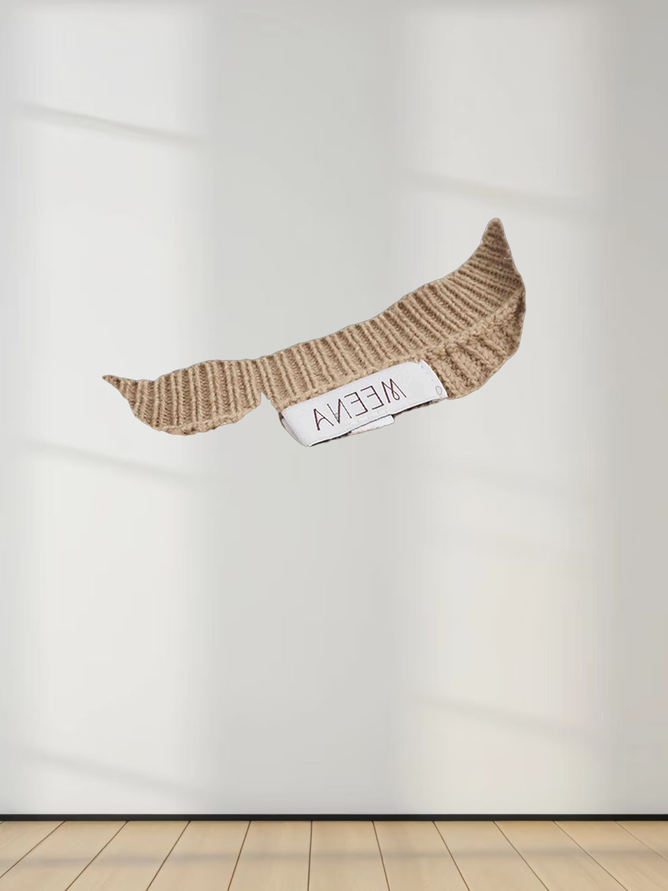 Puff Sleeve Sweater-Tan