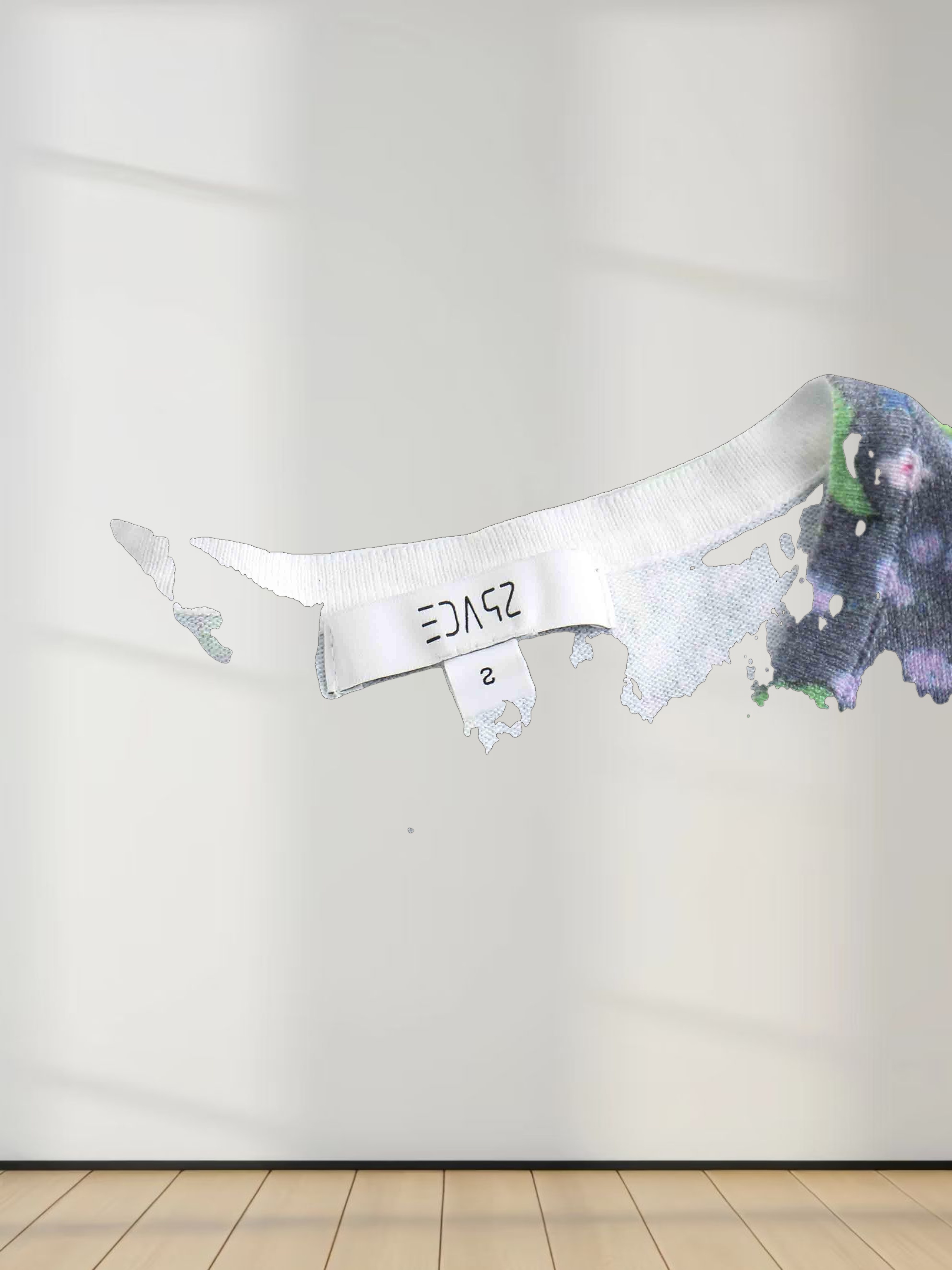 Floral Design Sweater-Lavender Blossom