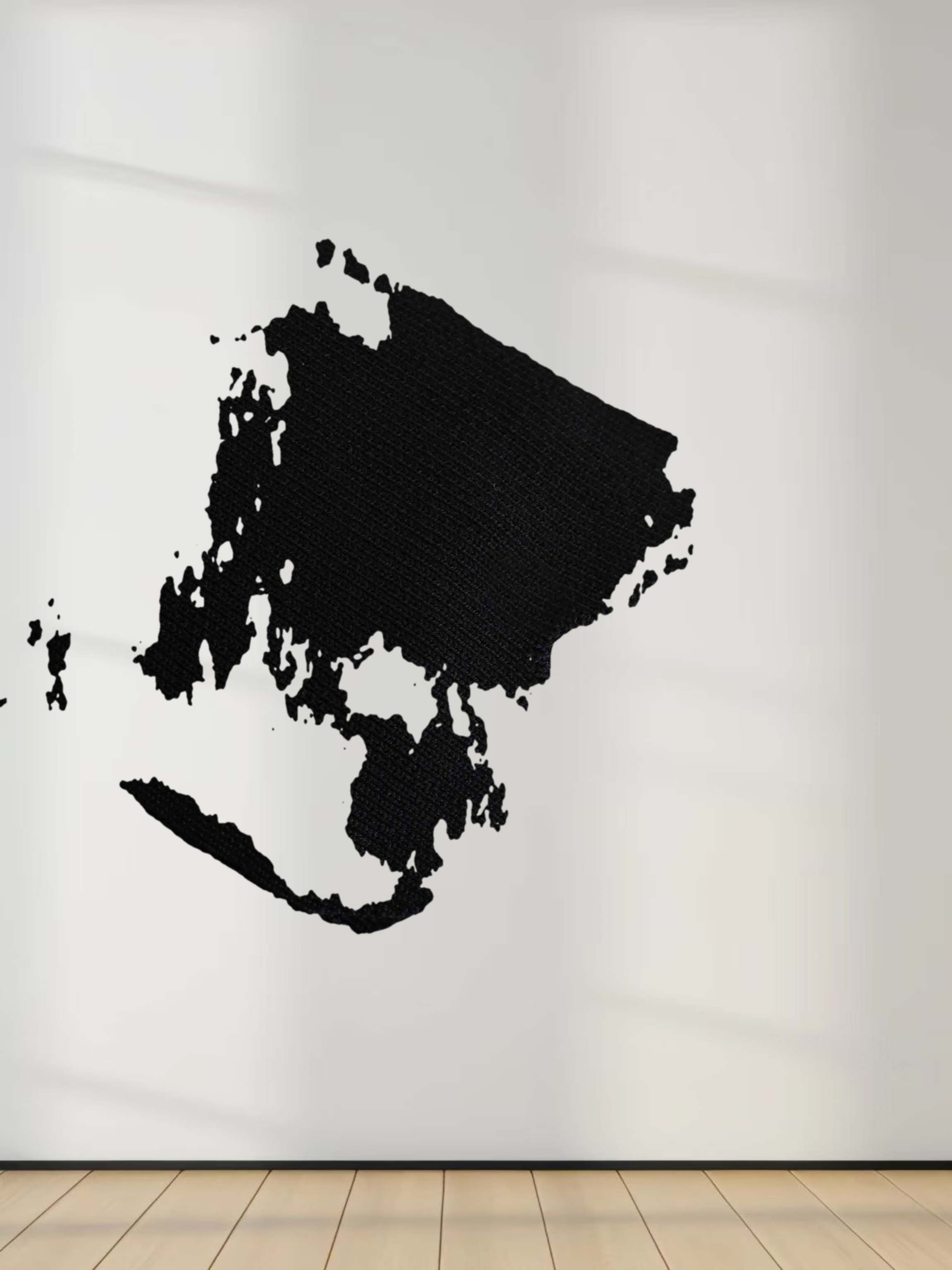 Scallop Edge Crew Cardigan SHORT-Black