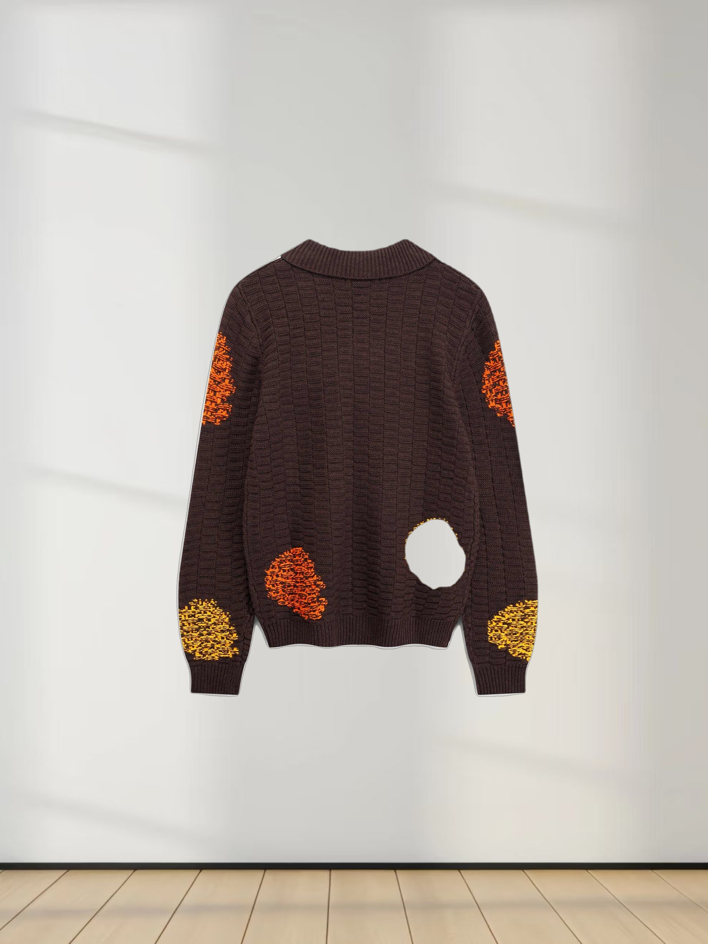 Golden Sun Sweater-Brown