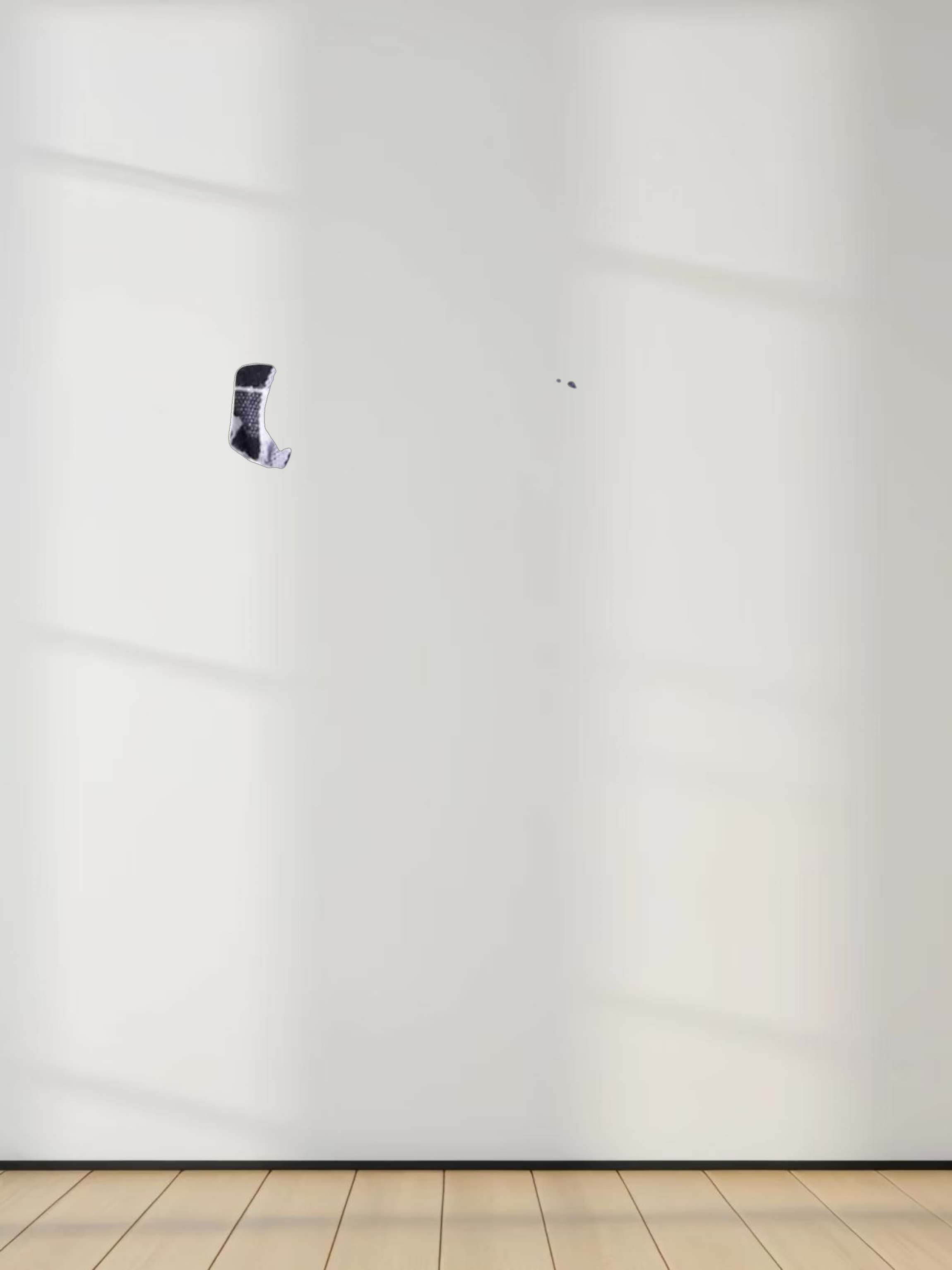 Bubble Sleeve Top-Black/White Gingham