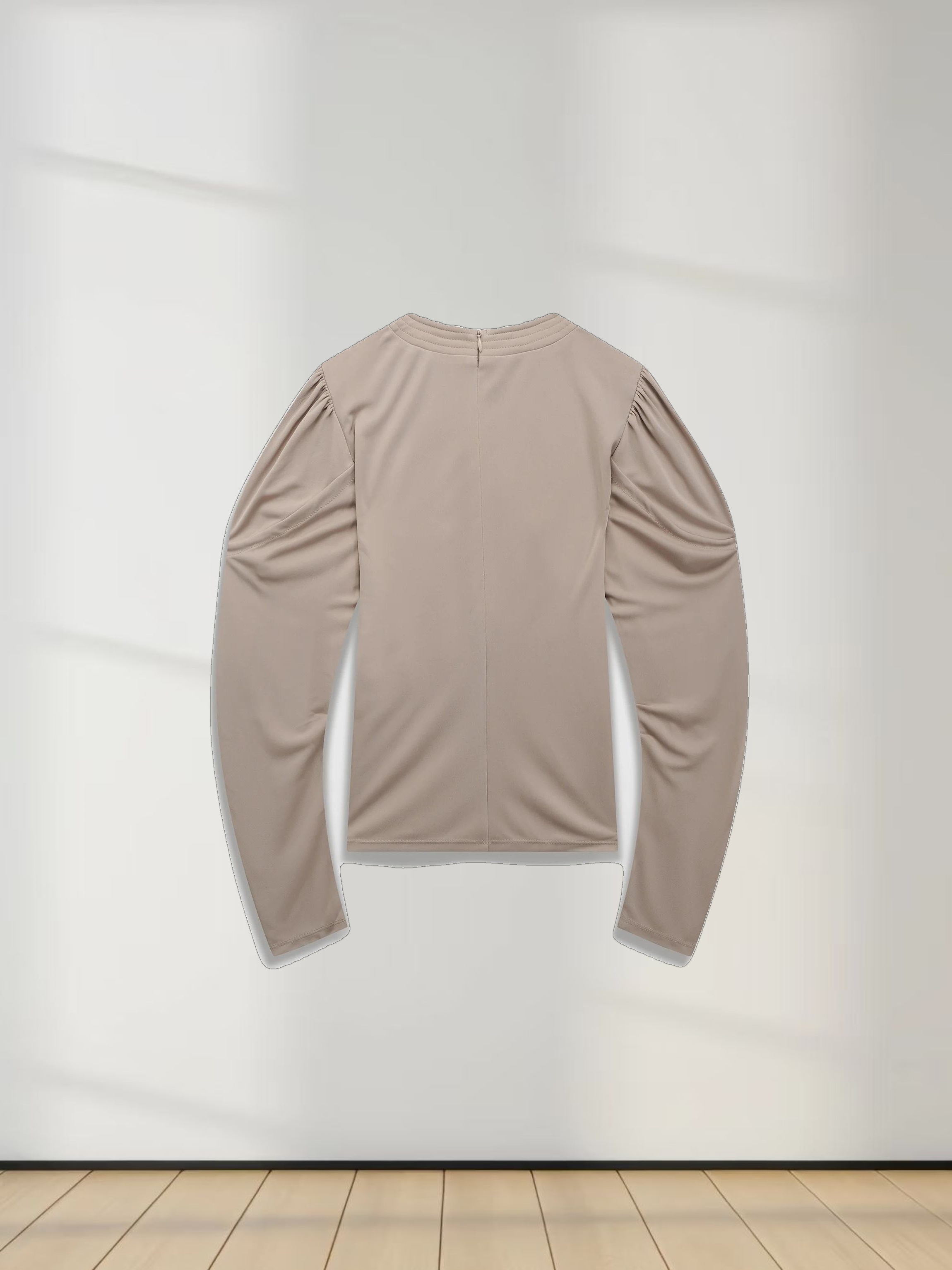 Princess Stitched High V top-Mauve