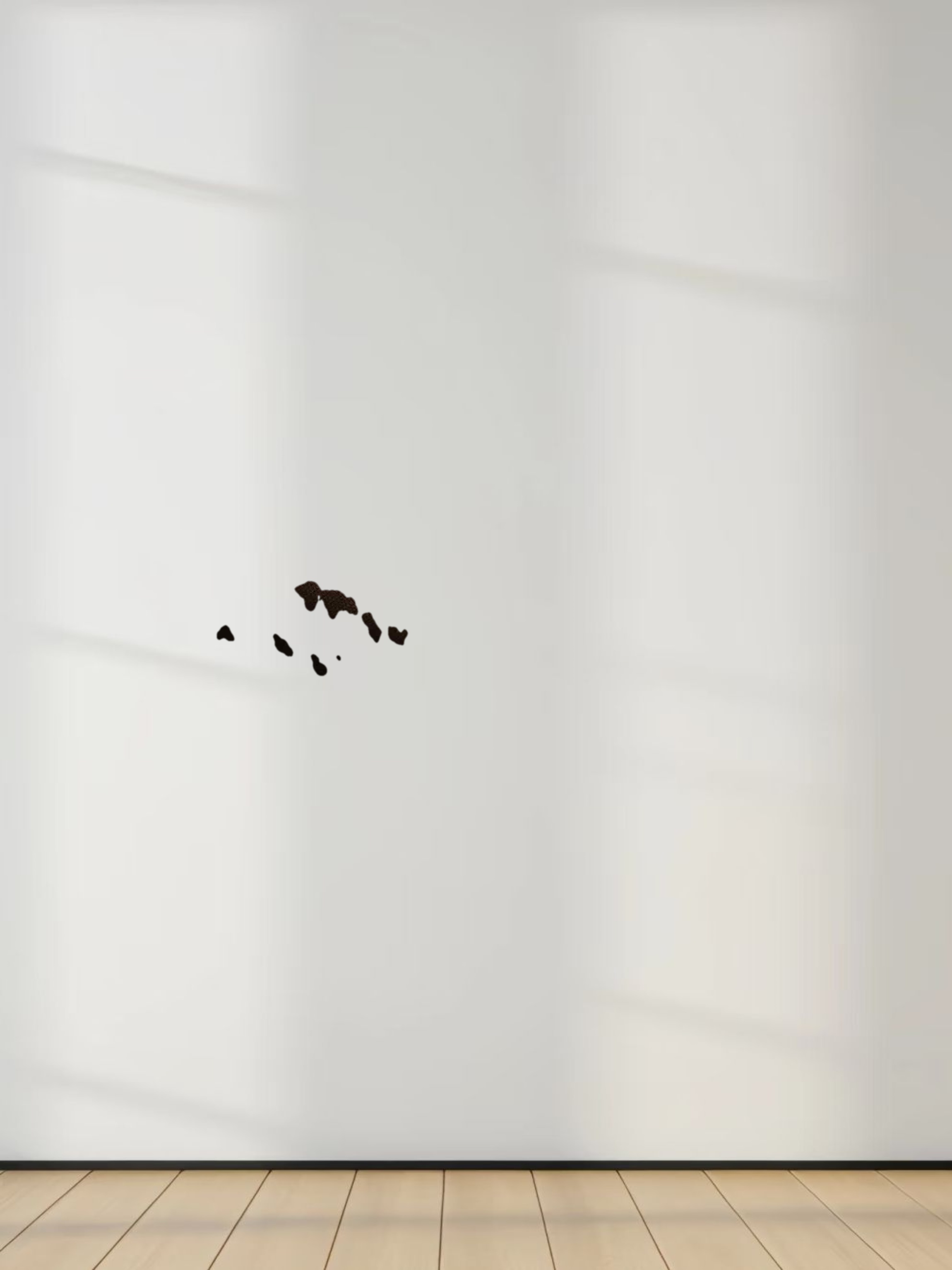 Gathered Waist Linen Skirt-Brown