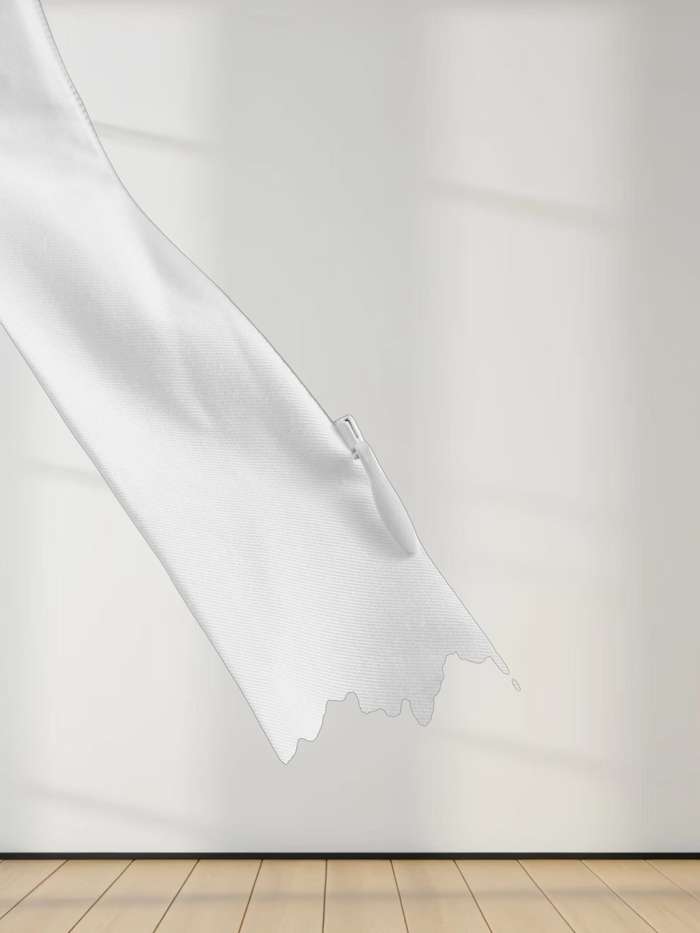 Full Pleated Skirt-White