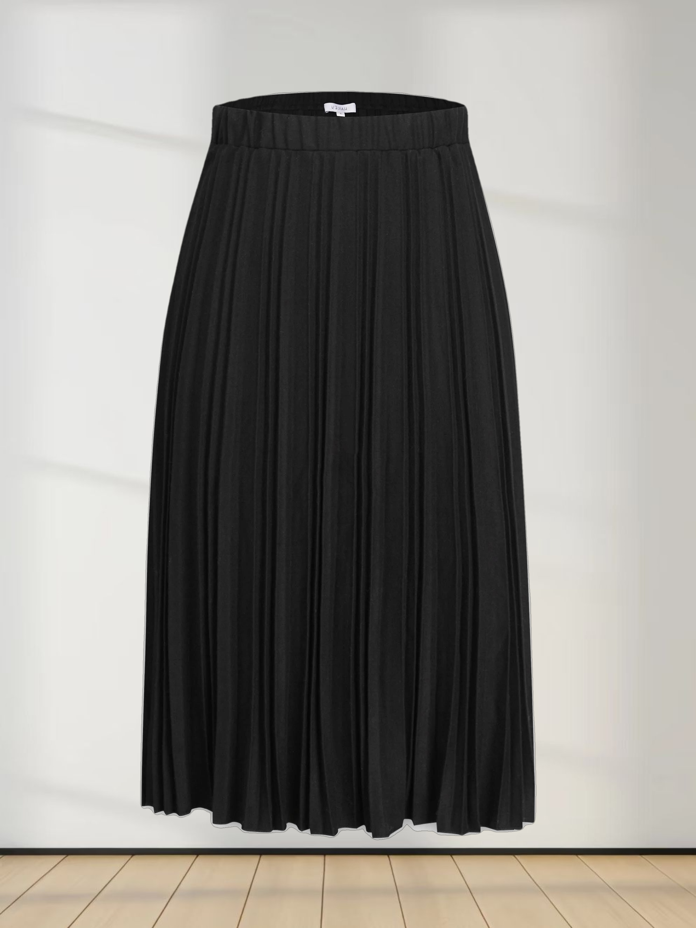 Wool Blend Pleated Skirt 25.5