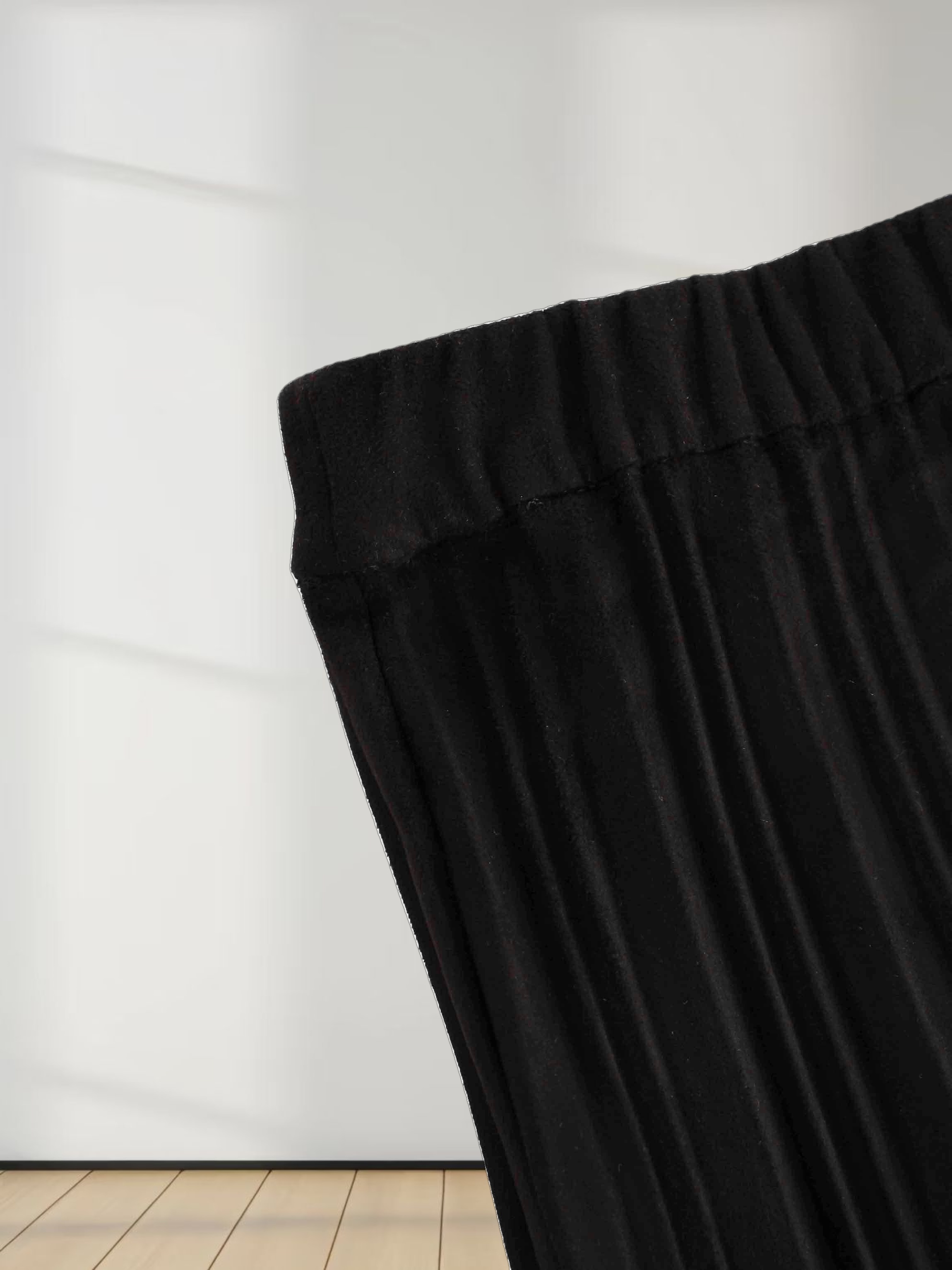 Pleated Faux Suede Skirt 25