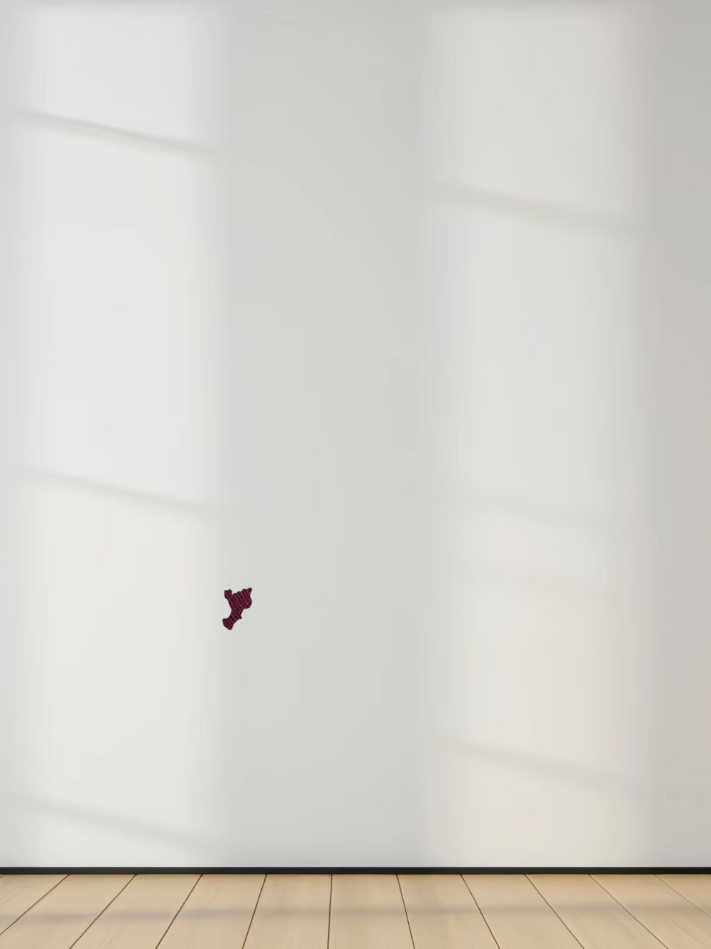 Knit Turtleneck-Burgundy