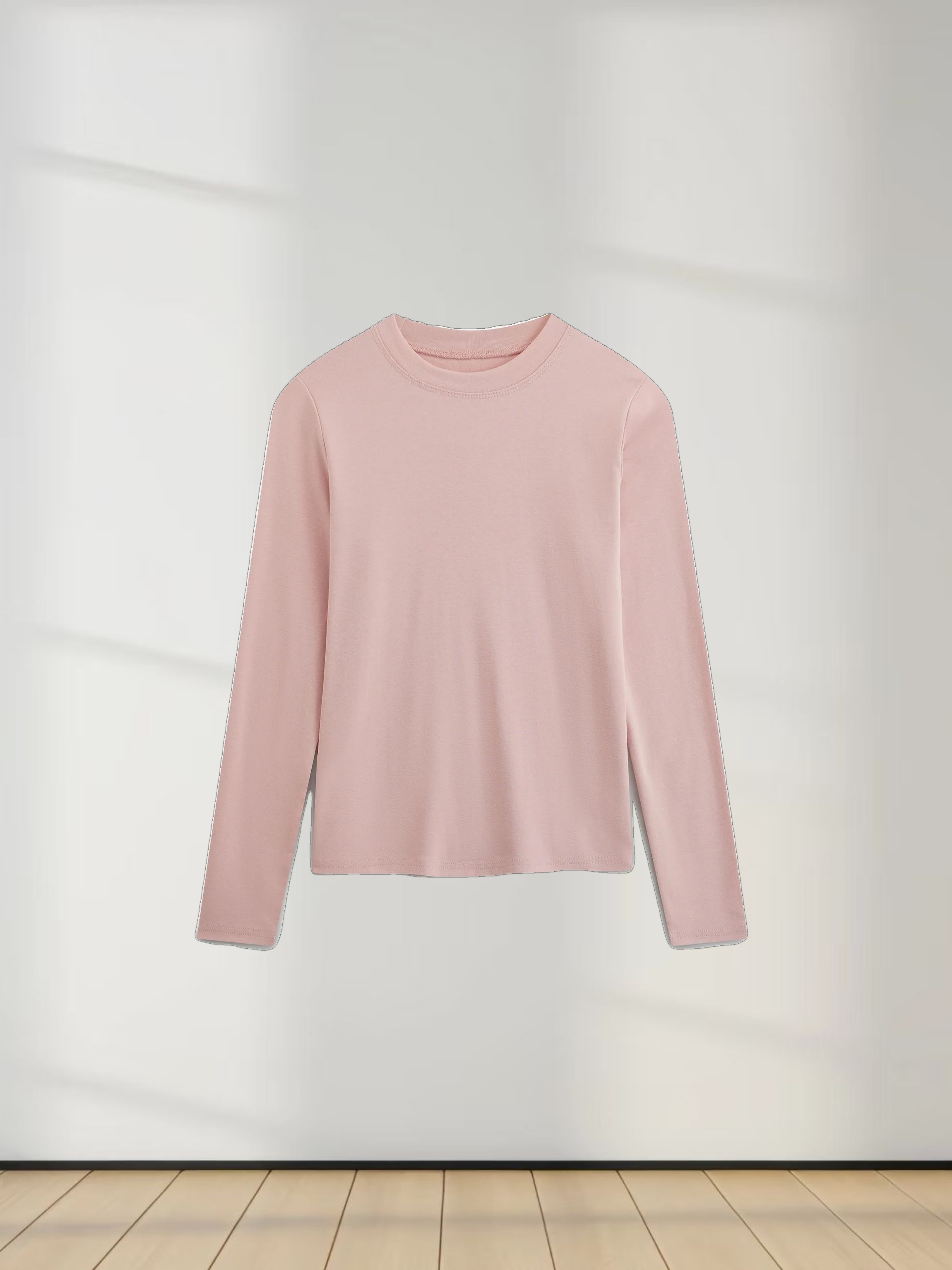 CLASSIC TEE LONG SLEEVE-MAUVE PINK