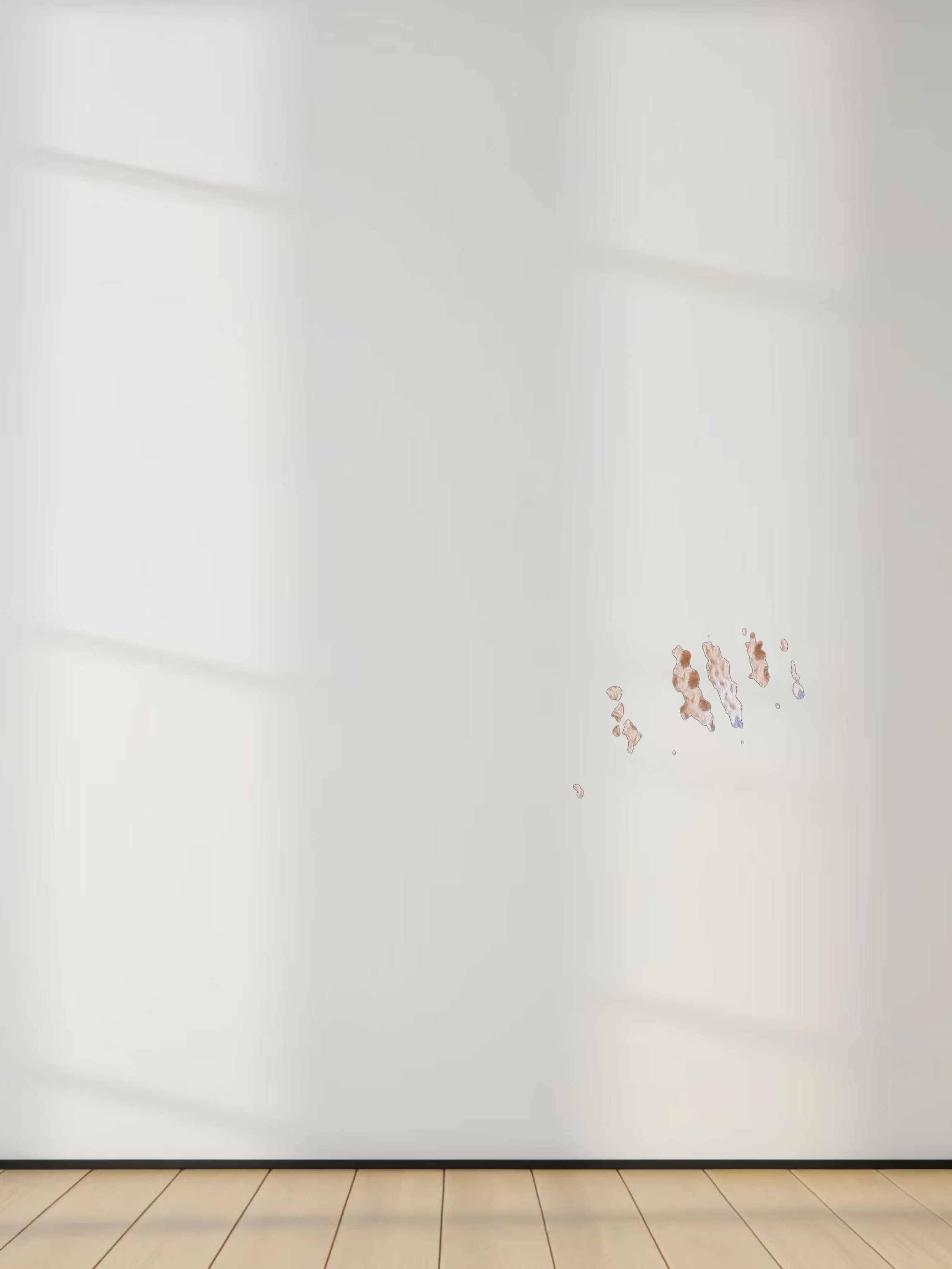 Mesh Striped Sweater-Tan/Light Blue