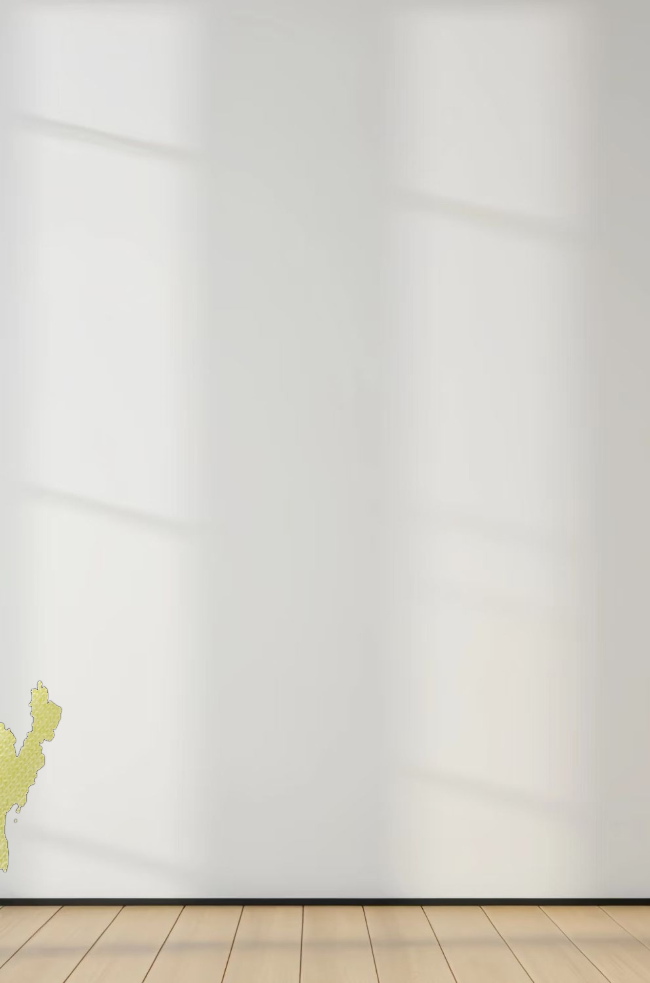 Basic Crew Sweater 3Q-Yellow