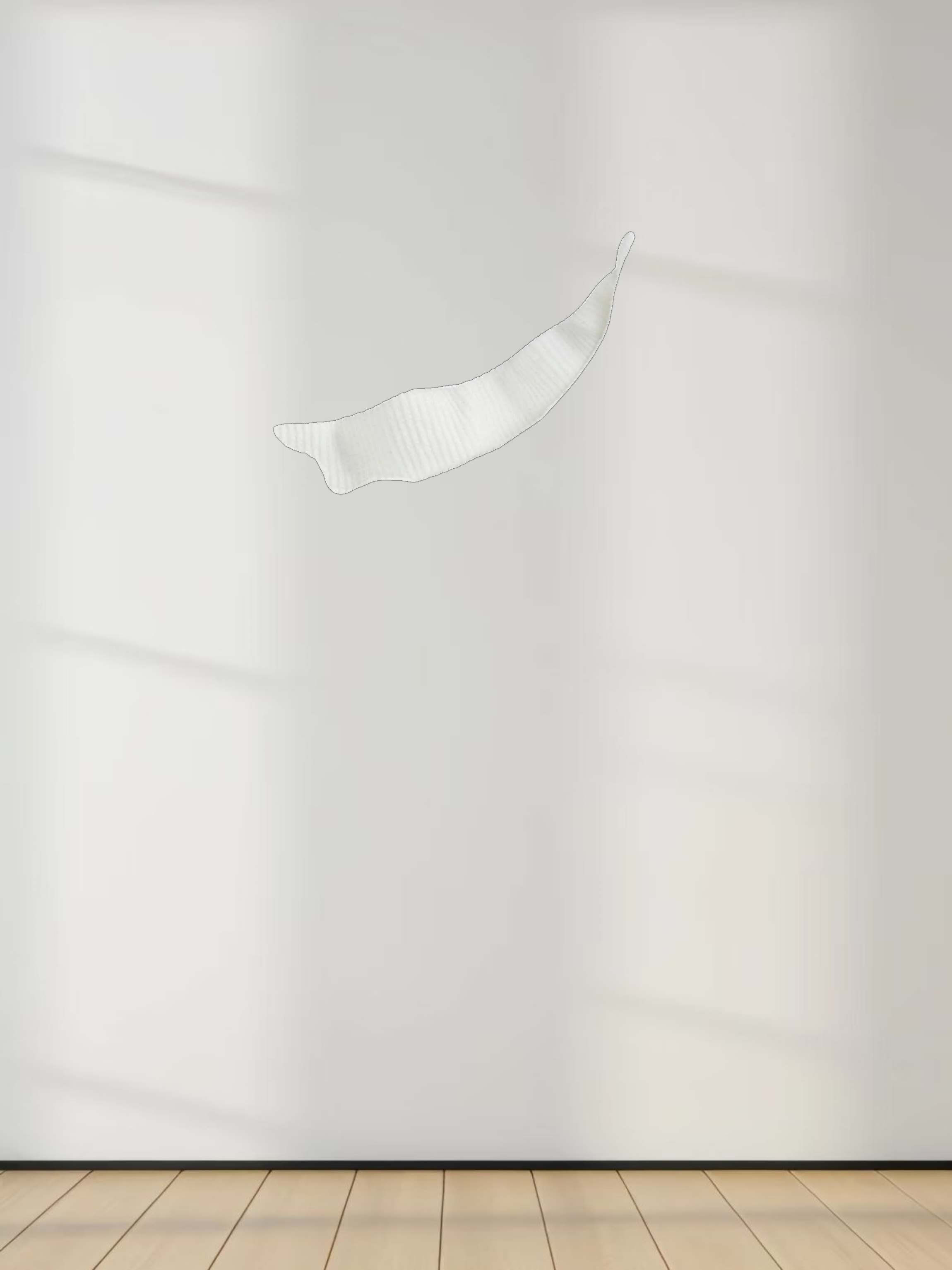 Embossed Crown Sweatshirt-Ivory