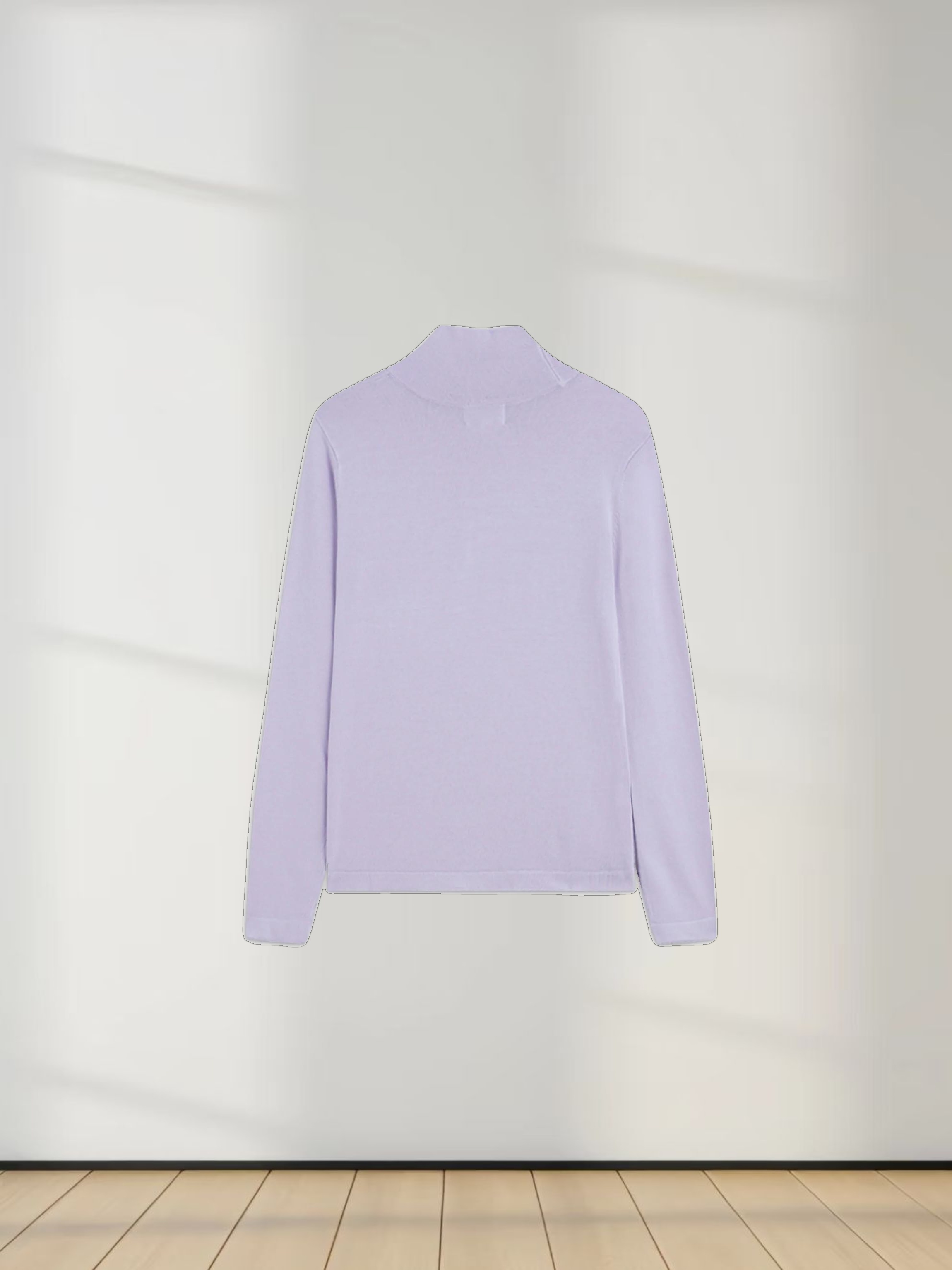 Knit Turtleneck-Lavender