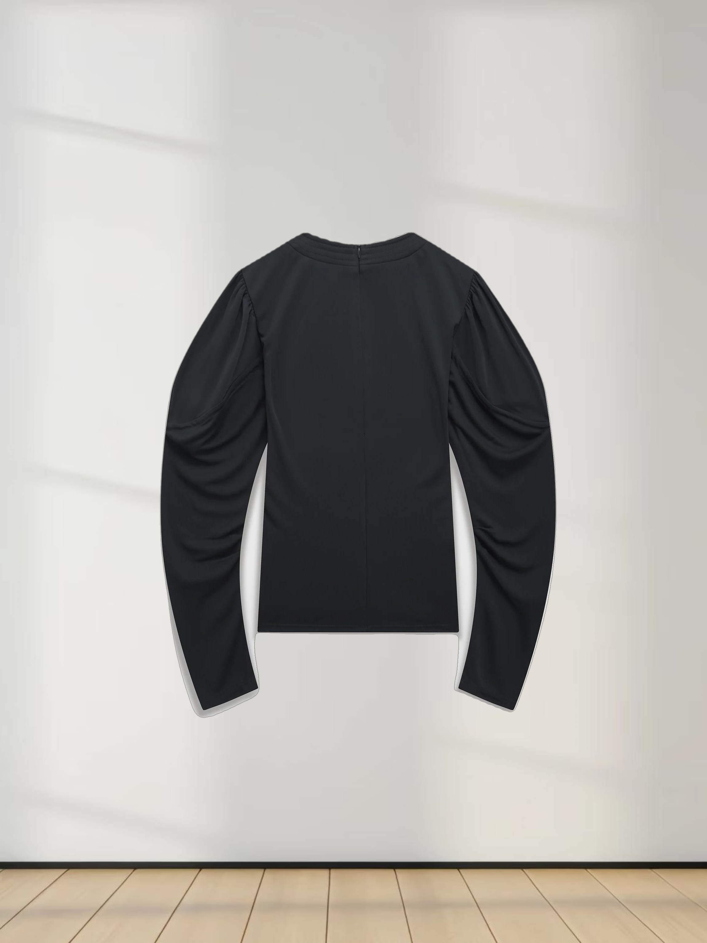 Princess Stitched High V top-Black