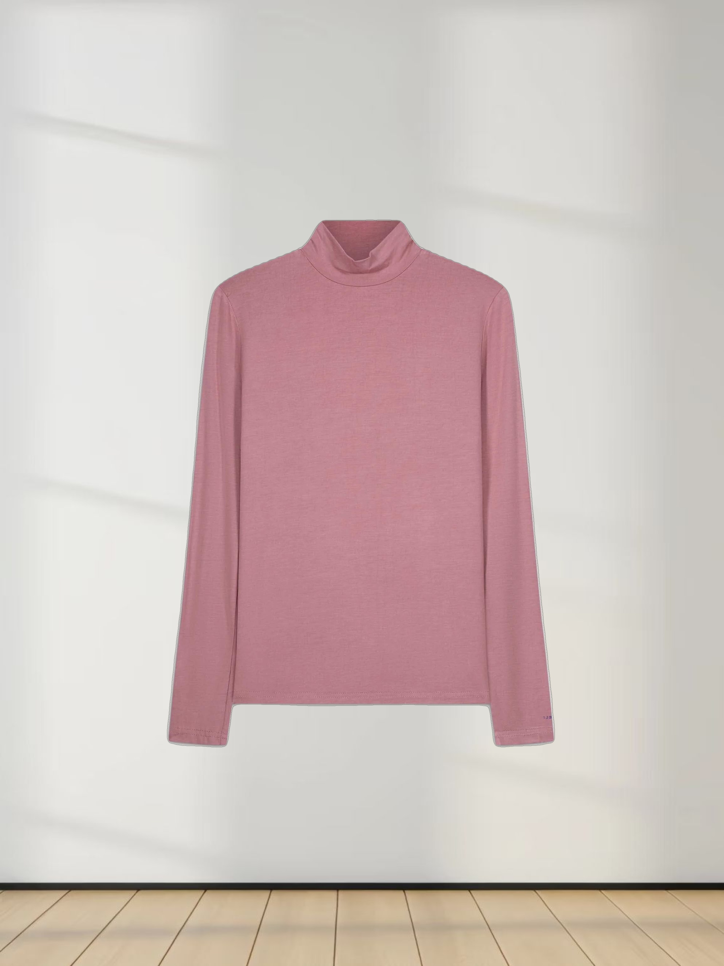 MODAL TURTLENECK LONG SLEEVE-LILAC
