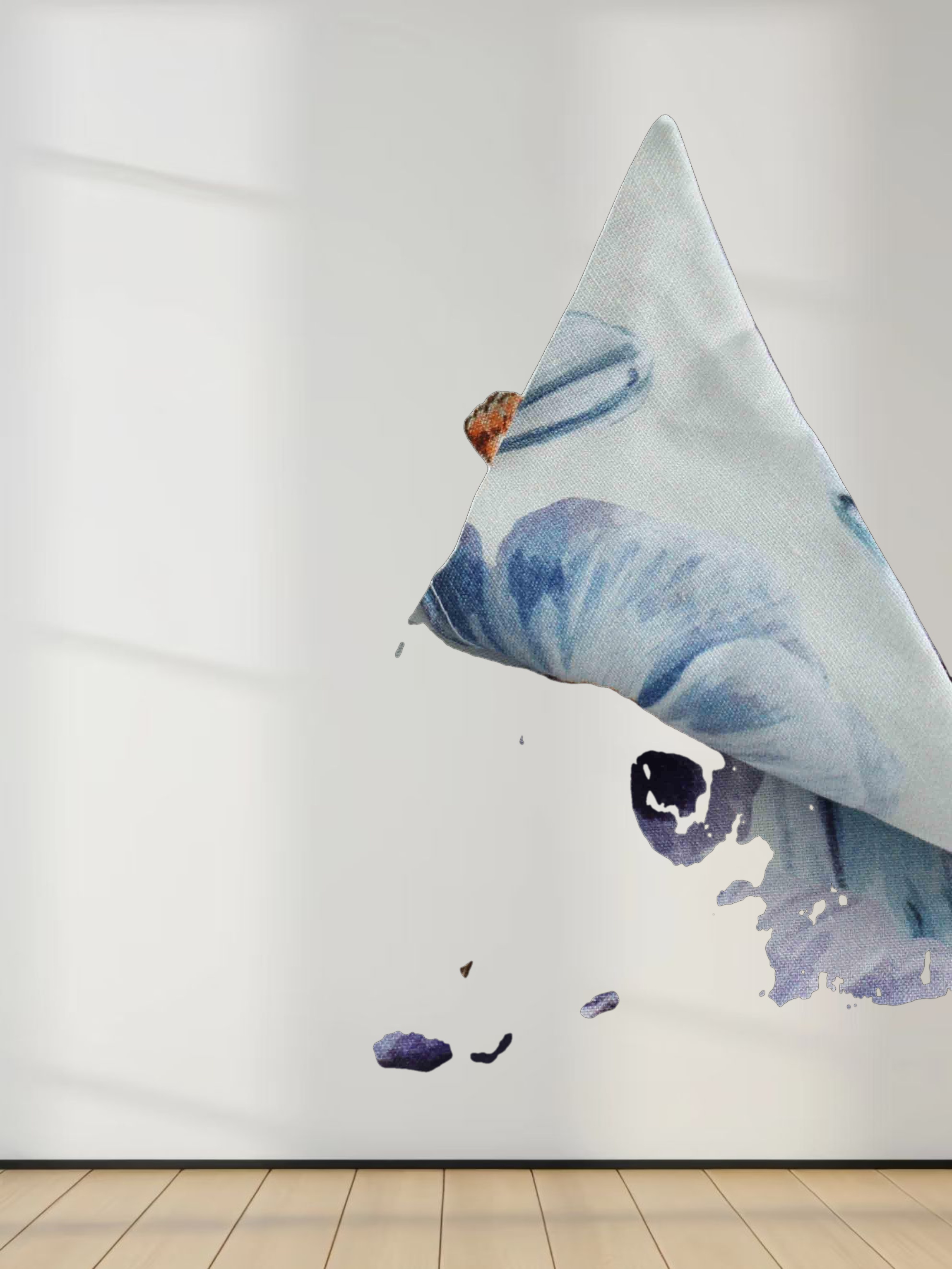 Pleated Sleeve High Waisted Dress-Floral