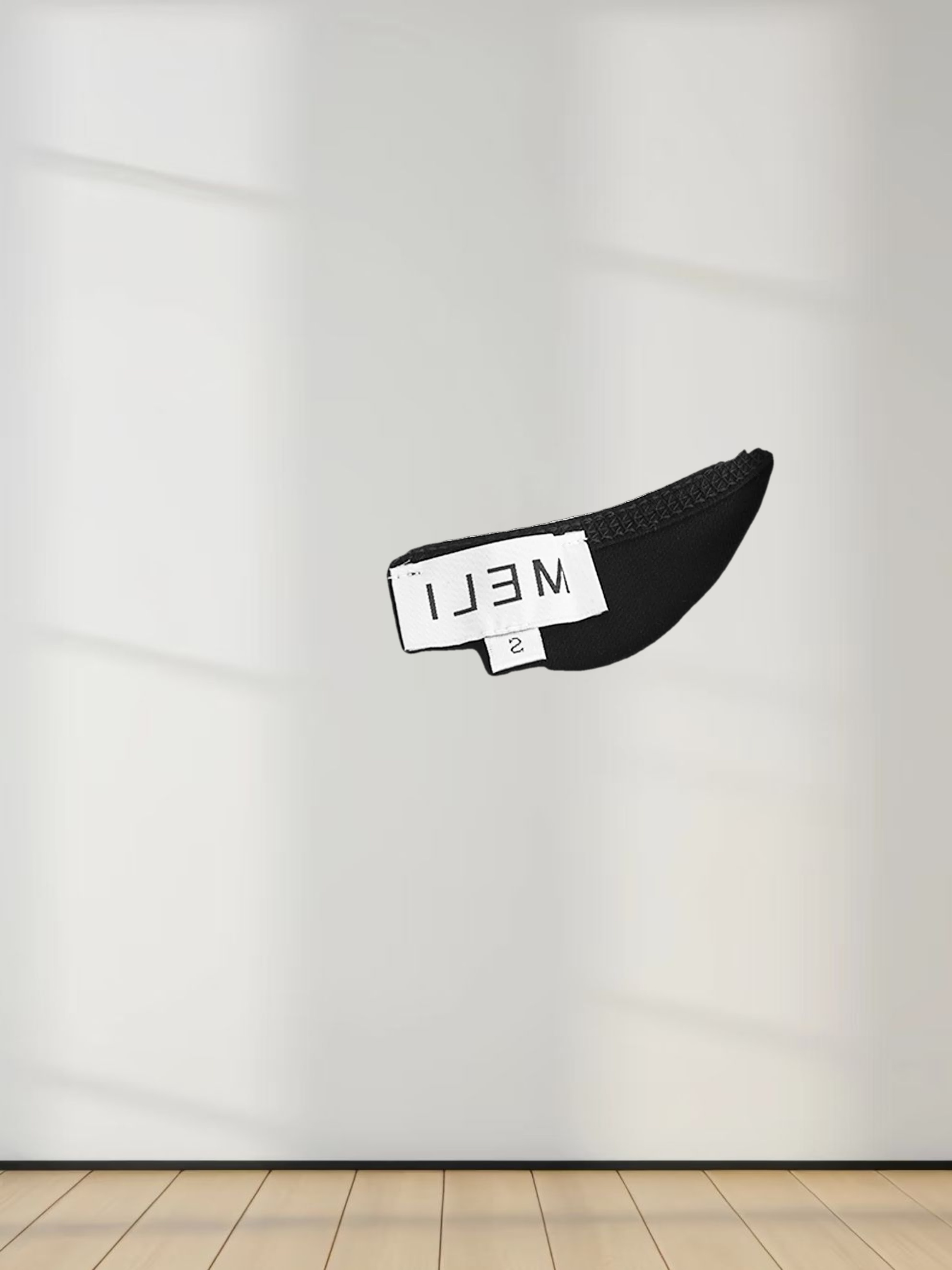 Basic T-Shirt Slip Dress-Black