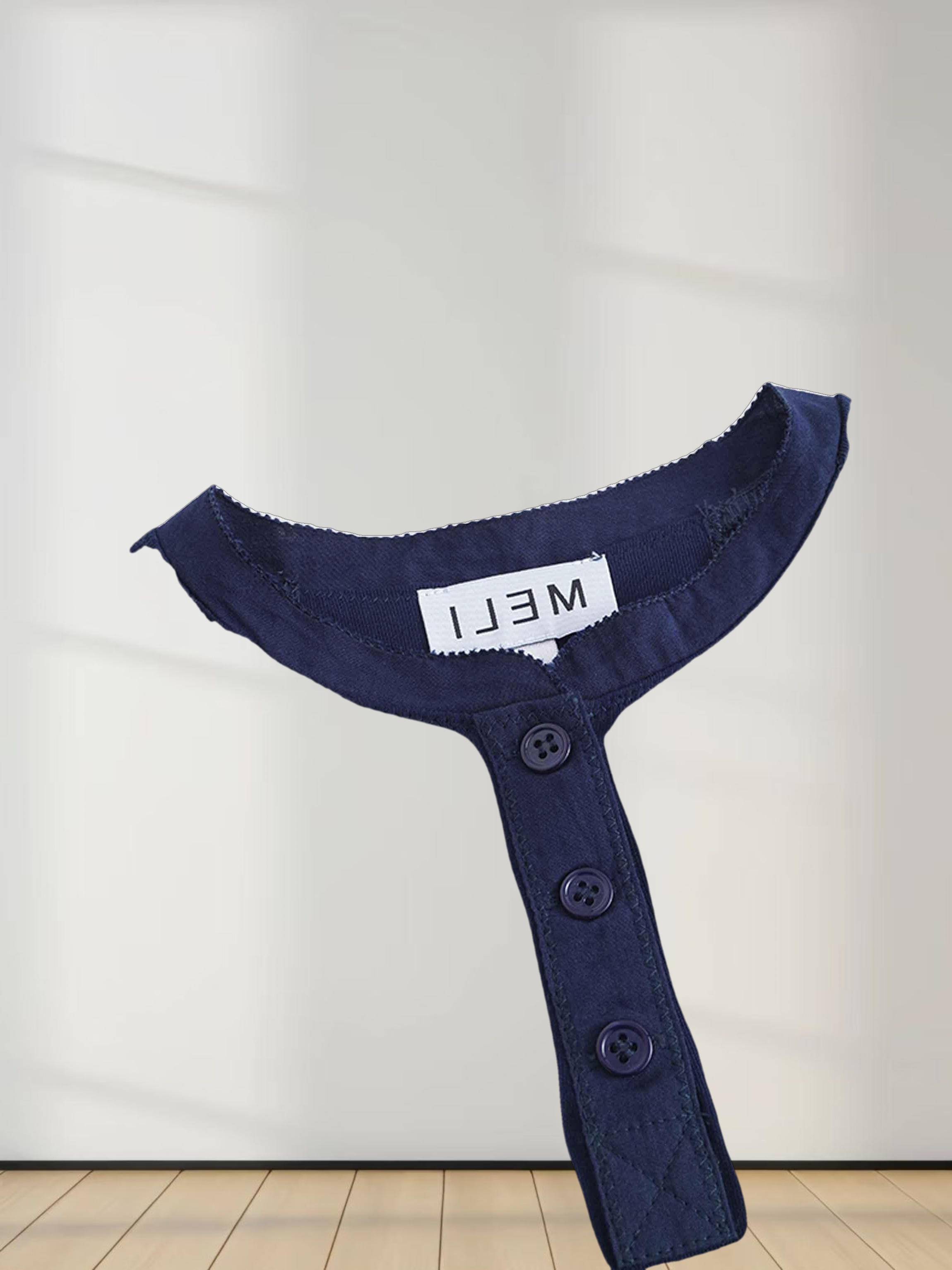 Trim Detail Henley-Navy