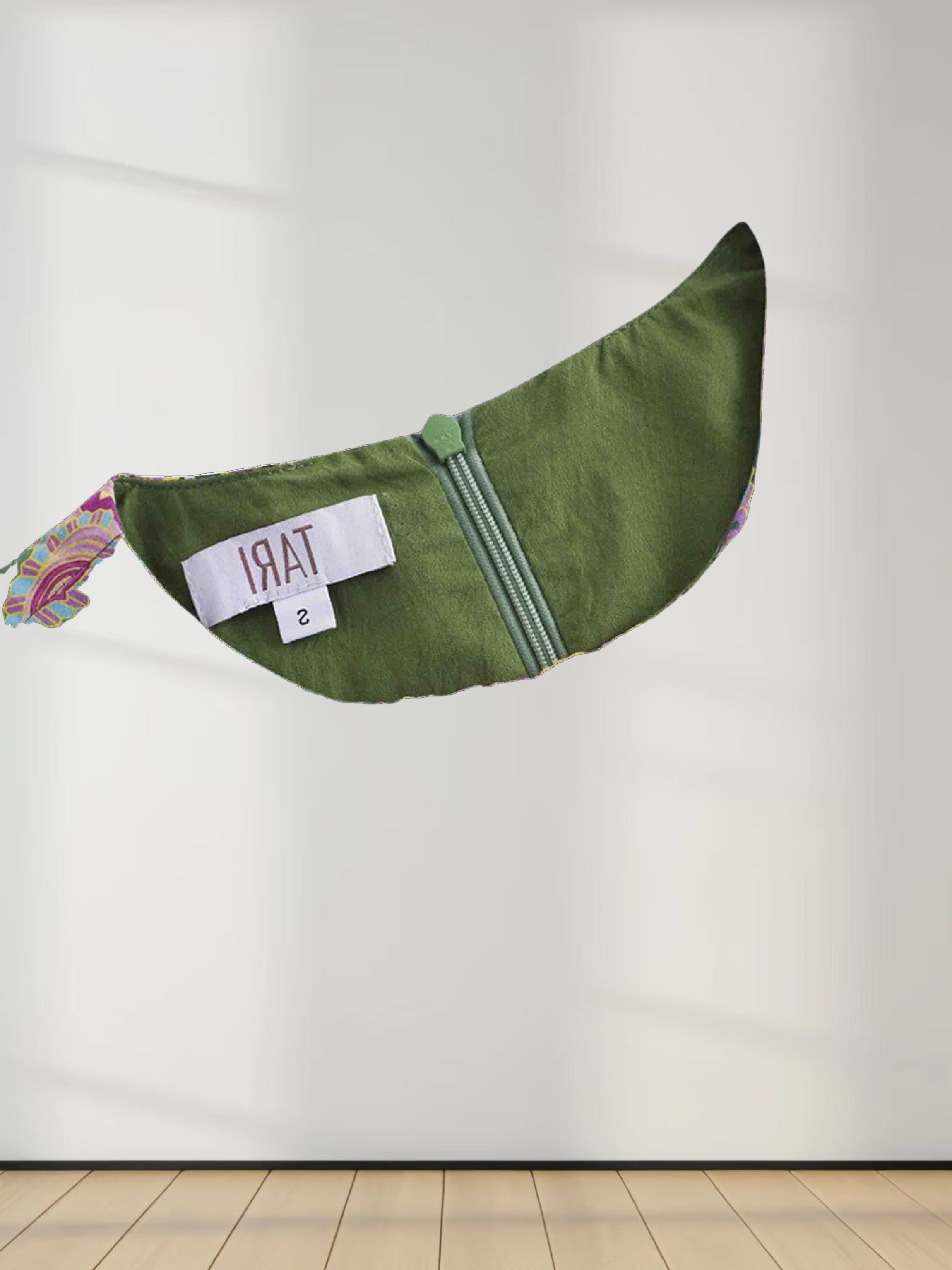 Drawstring Prairie Dress-Pink Paisley