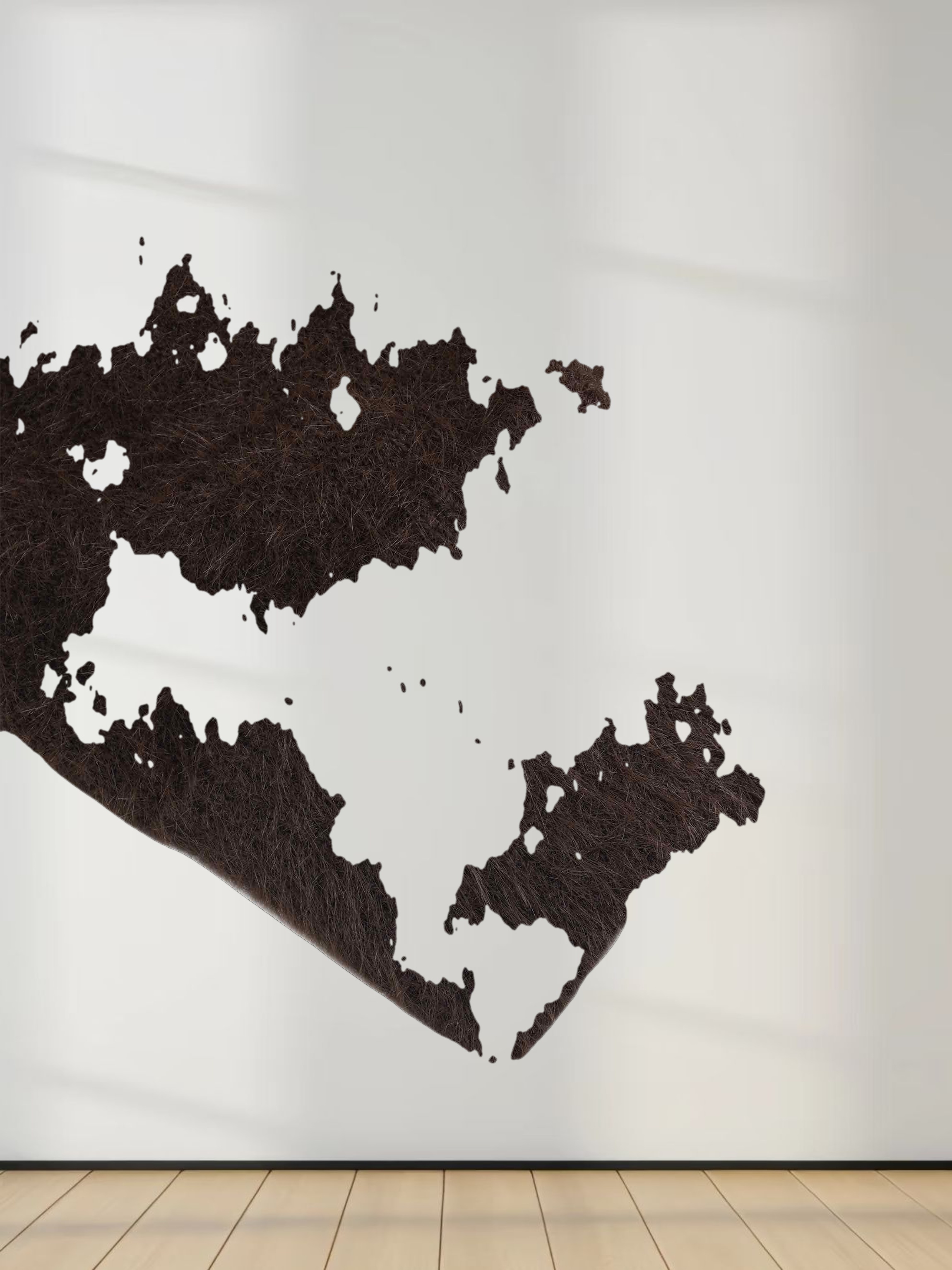 Mohair Shawl Collar Cardigan-Brown