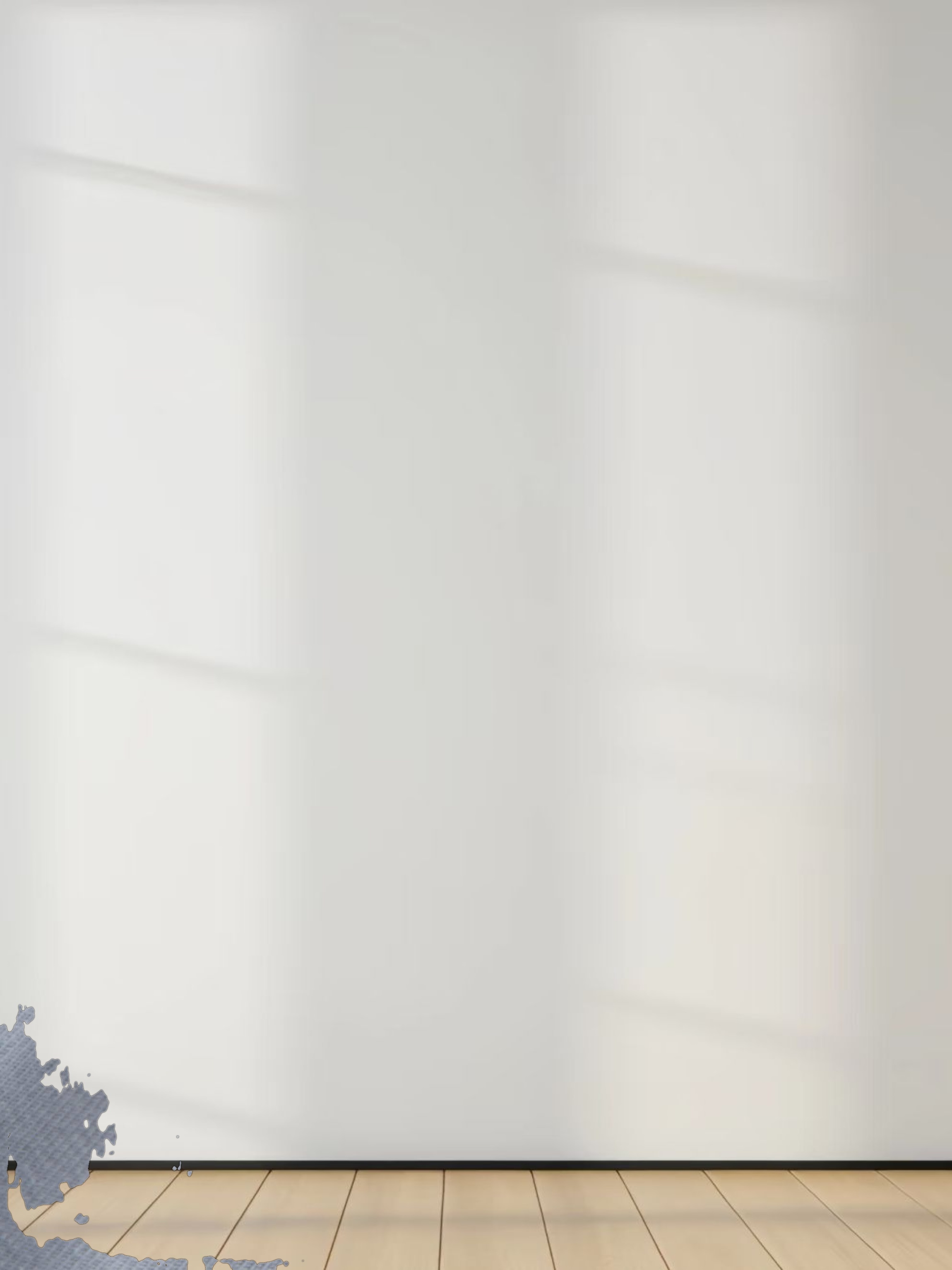 BASIC HIGH V TEE 3Q-LIGHT BLUE