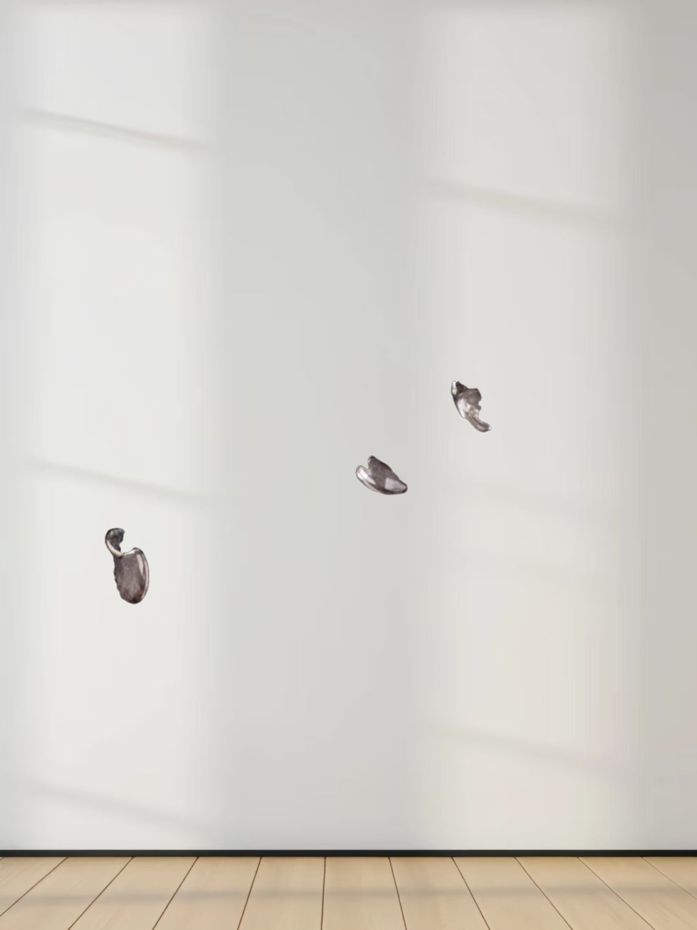 Beaded Turtleneck-Grey