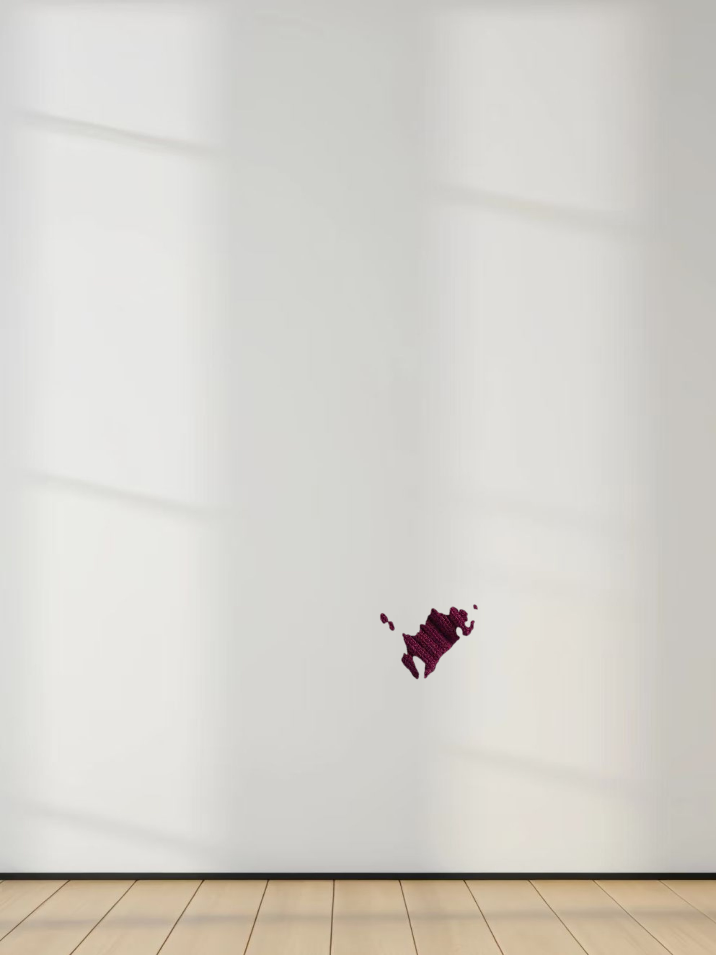 Side Snap Sweater-Burgundy