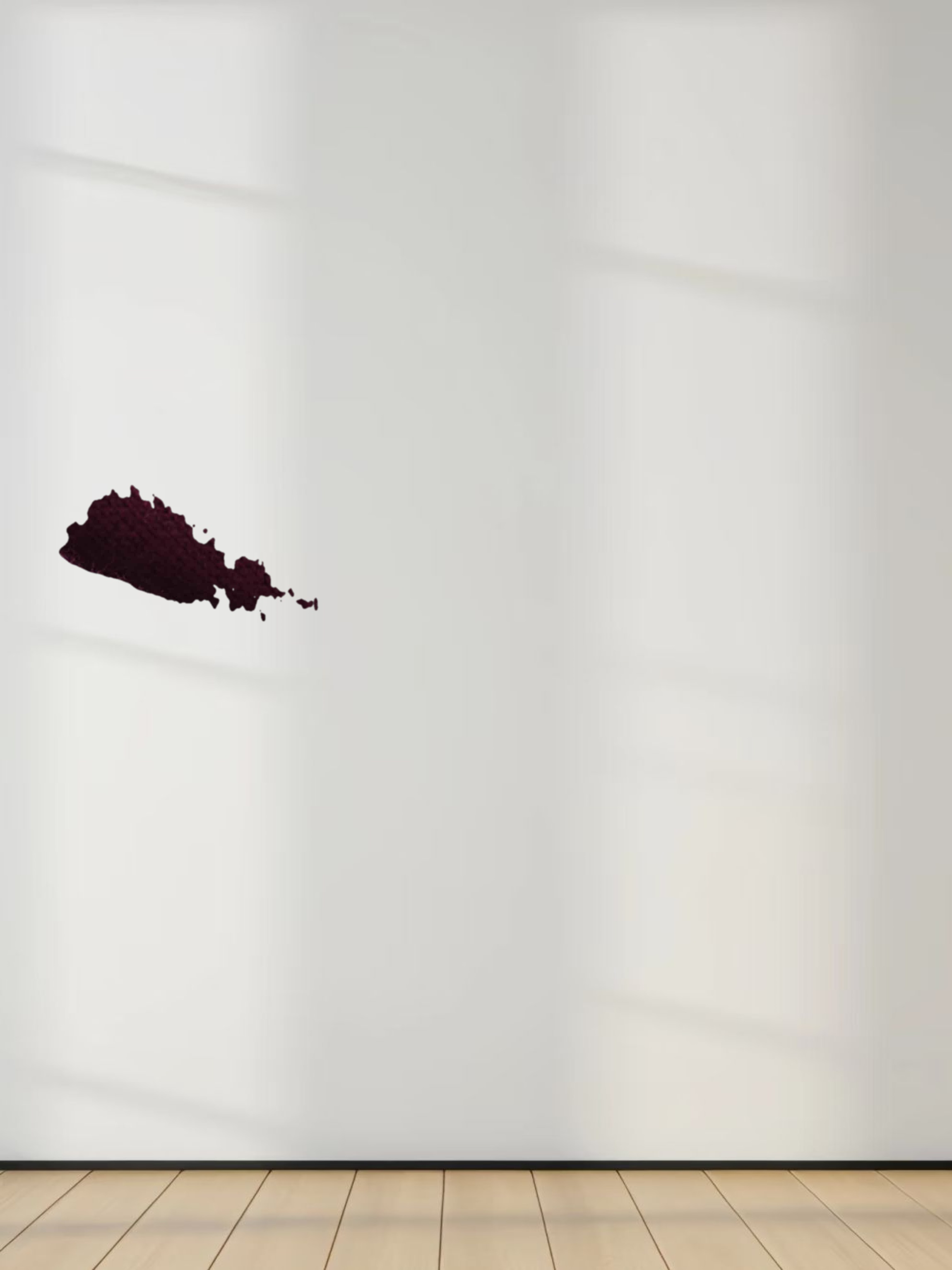 Knit Turtleneck-Burgundy