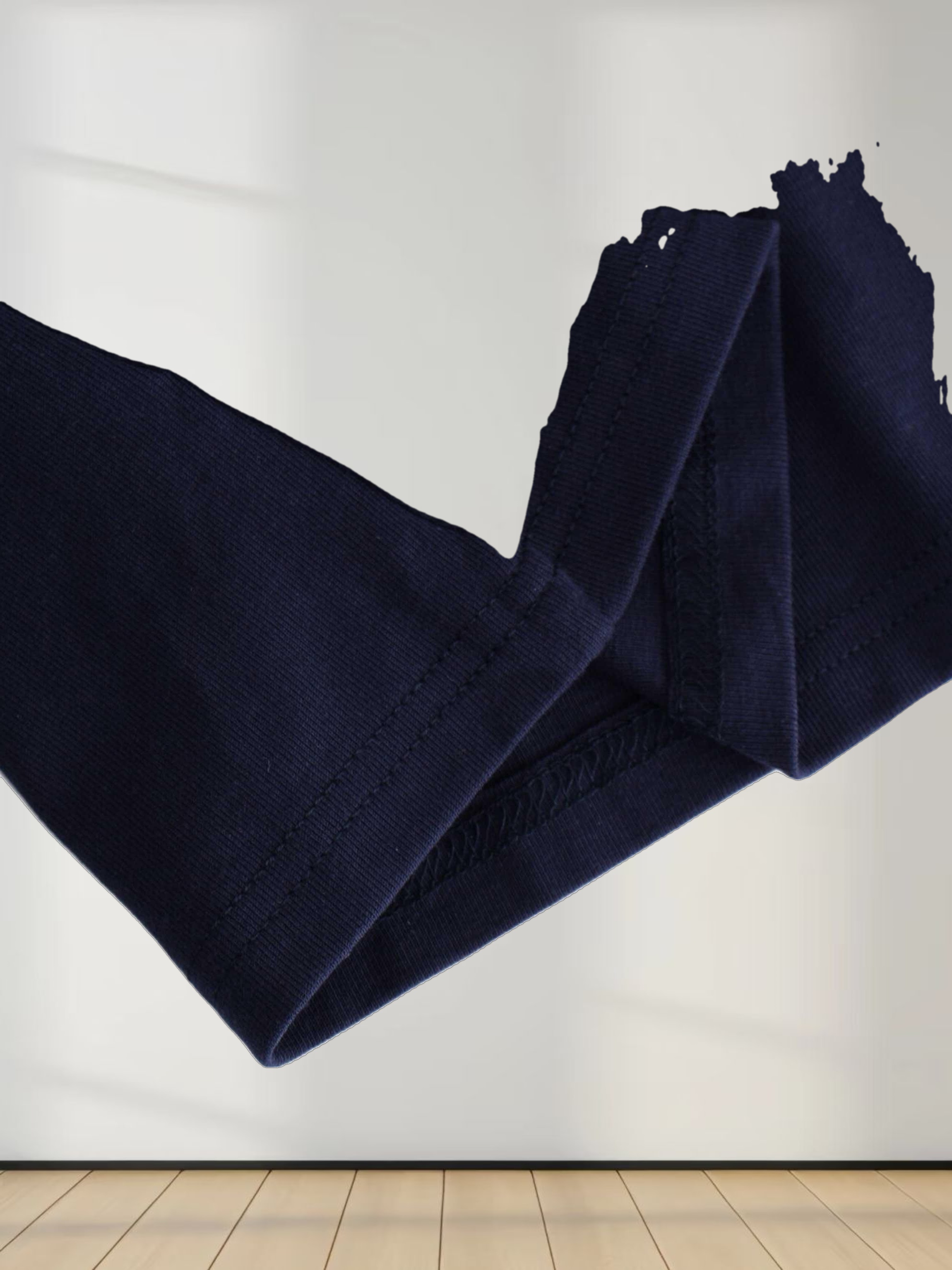 CLASSIC TEE 3Q-BLACK